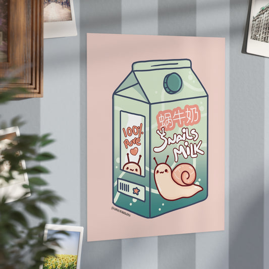 "Snail Milk" - Art Print