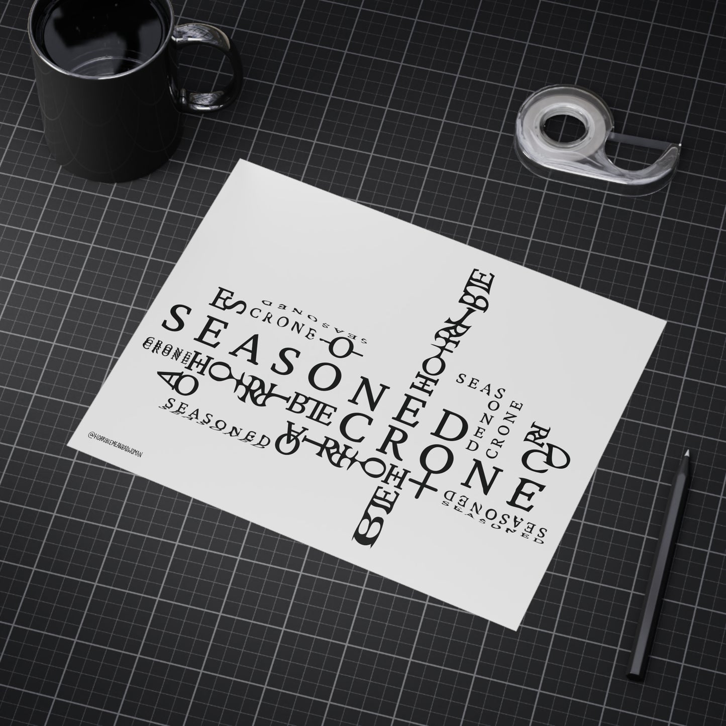 “Seasoned Crone” - Art Print