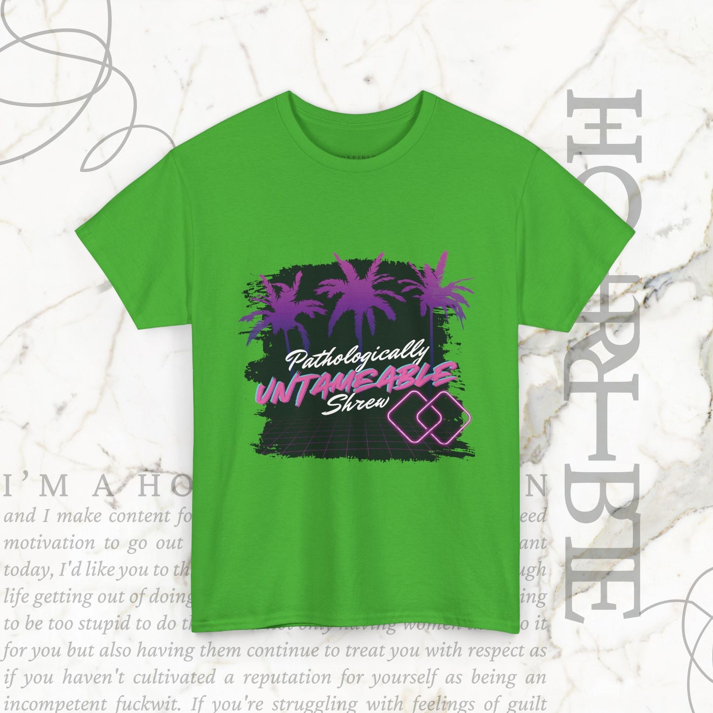 "Pathologically Untameable Shrew" - Heavy Cotton Tee