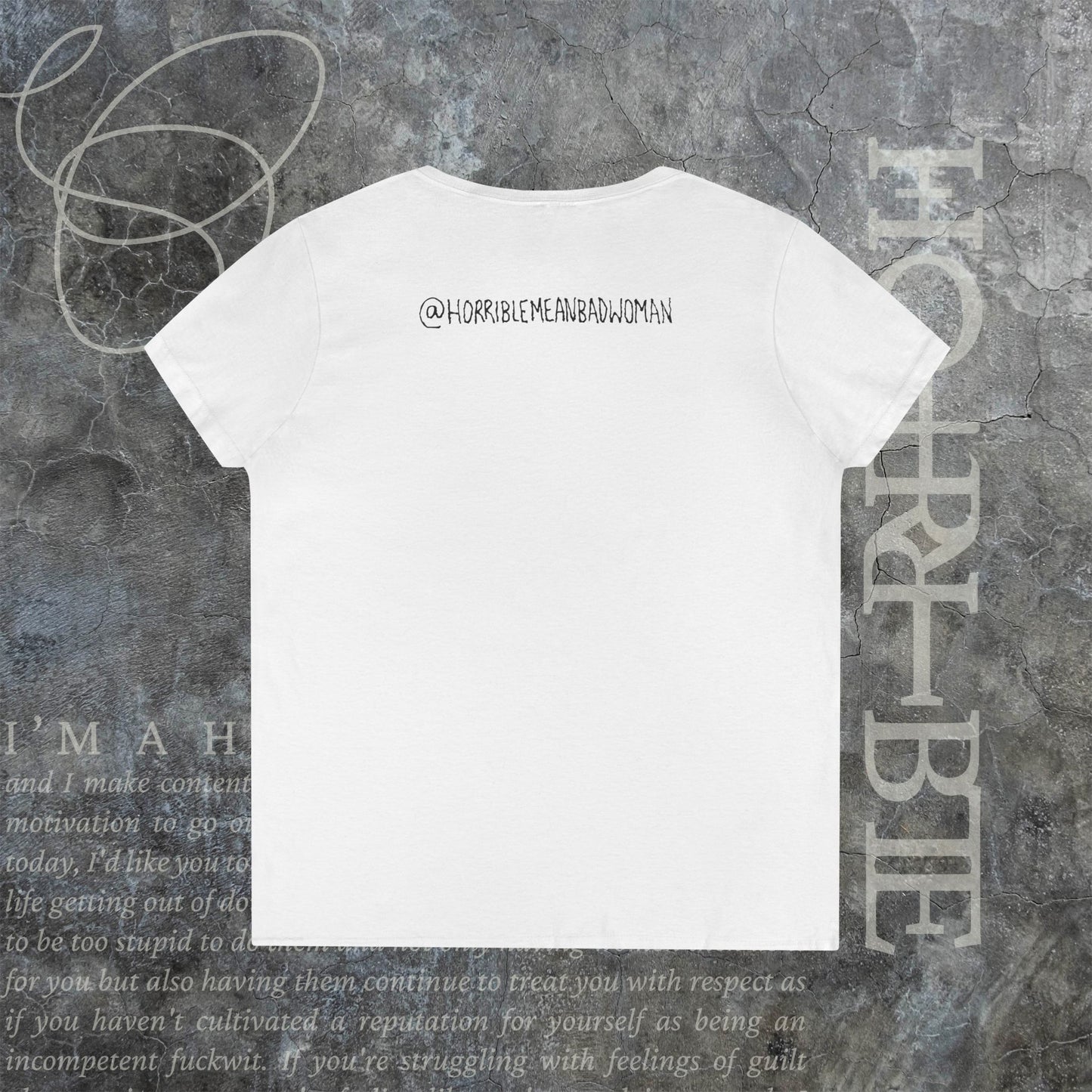 "A Cute Way To Get Poisoned" - V-Neck T-Shirt