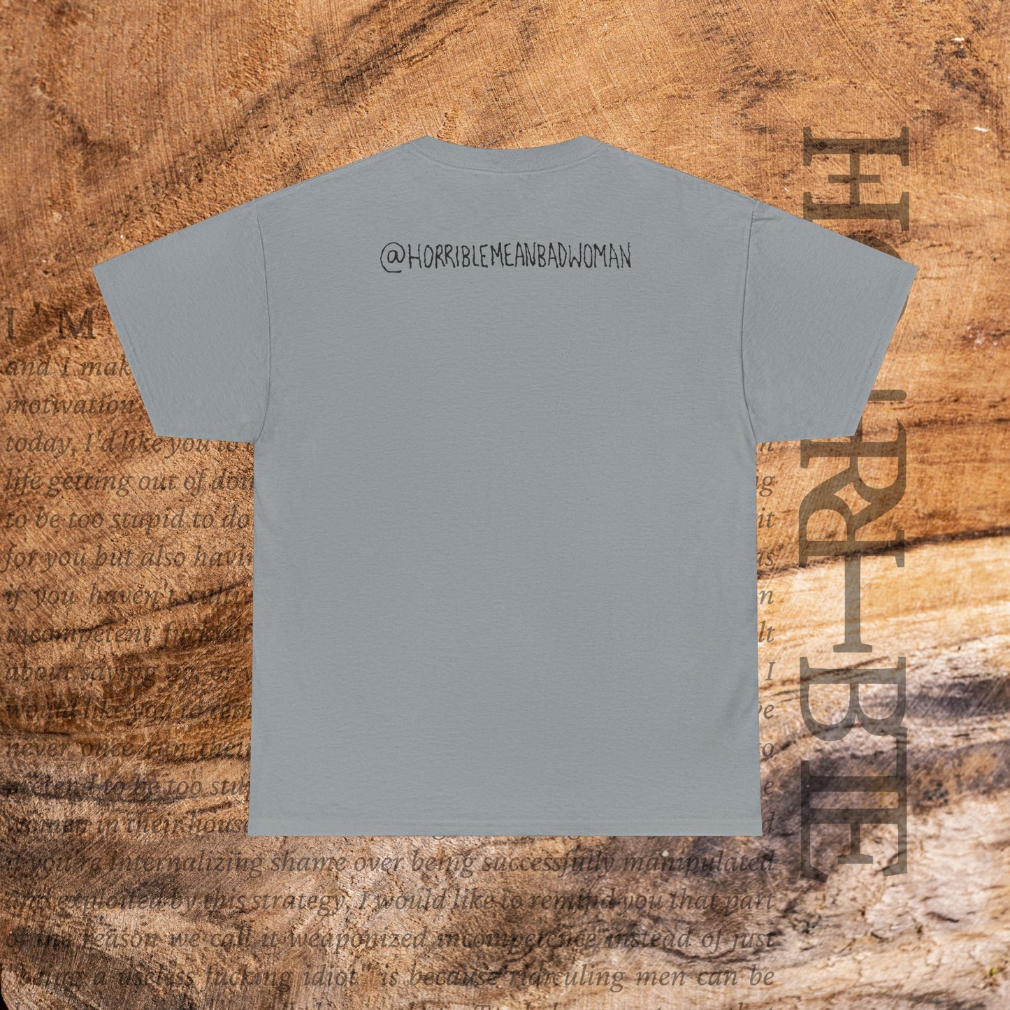 “Seasoned Crone” - Heavy Cotton Tee