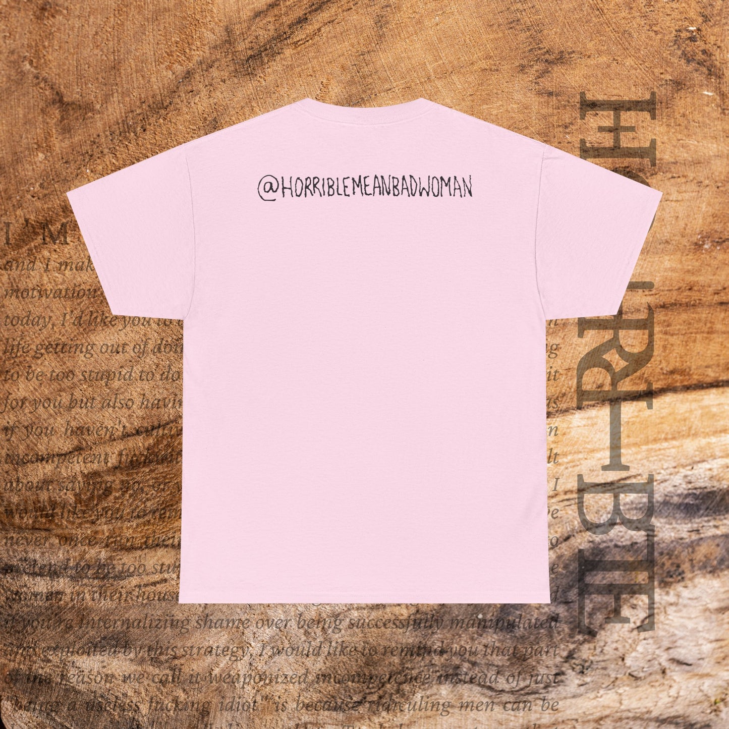 "Internalized Shame/Externalized Anger" - Heavy Cotton Tee