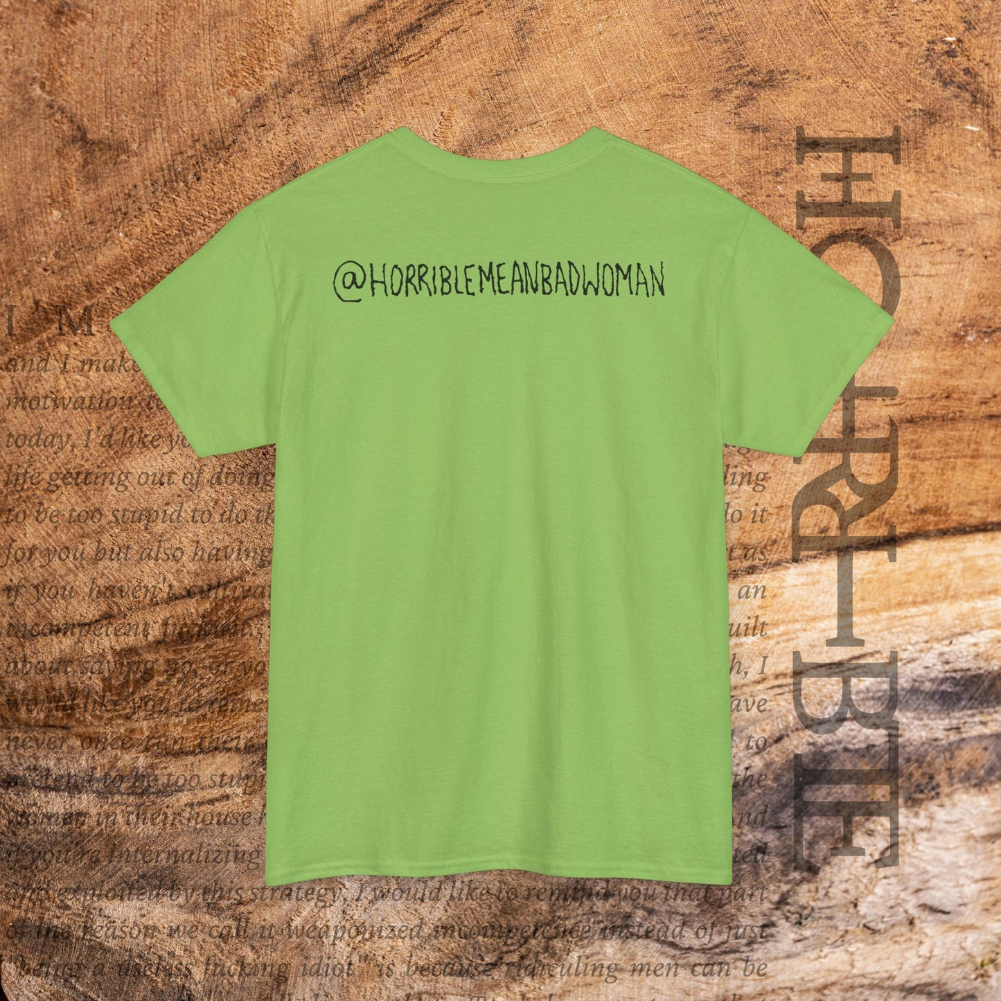 "Internalized Shame/Externalized Anger" - Heavy Cotton Tee