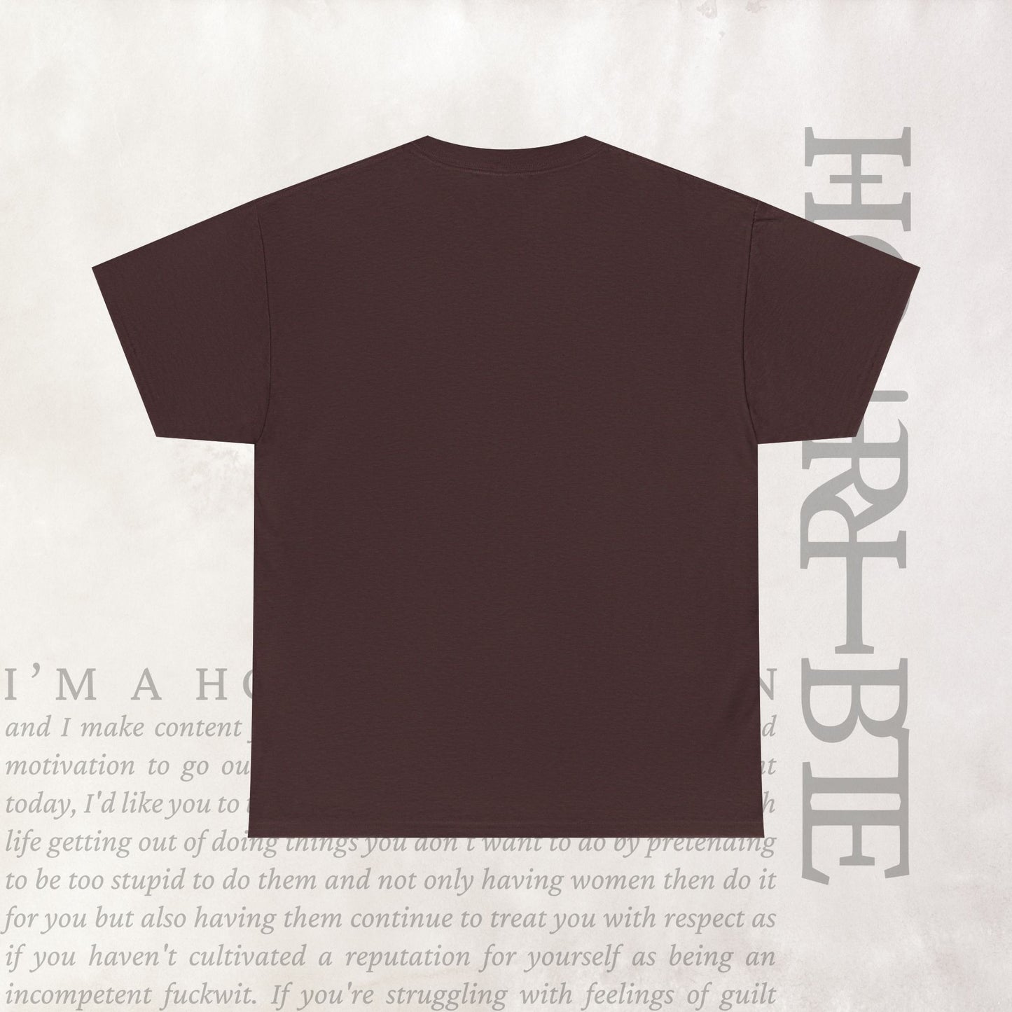 "Cryptically Horrible" - Heavy Cotton Tee