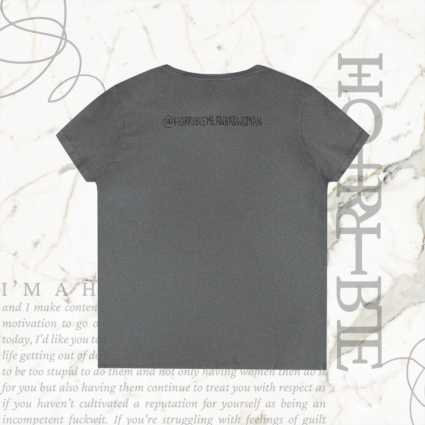 "Snail Milk" - V-Neck T-Shirt