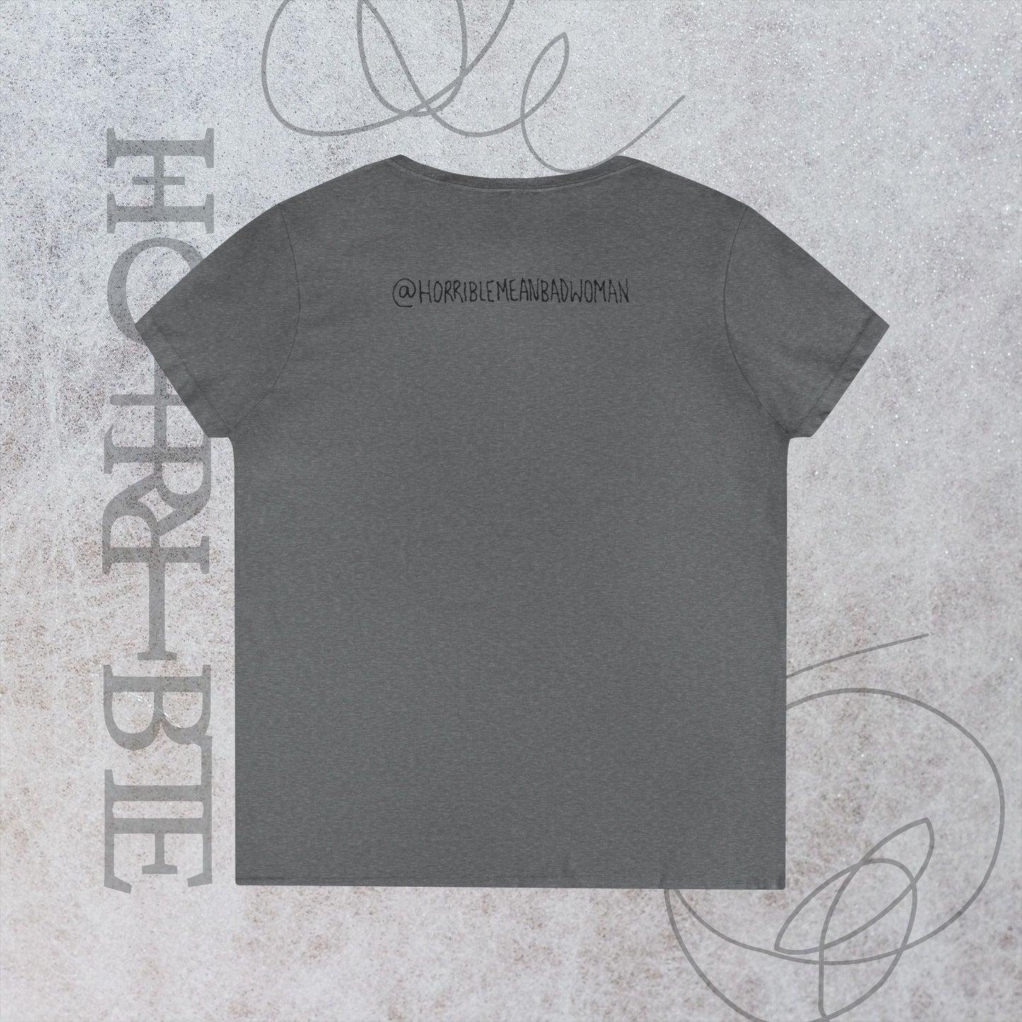 "Insufferable Hag" - V-Neck T-Shirt