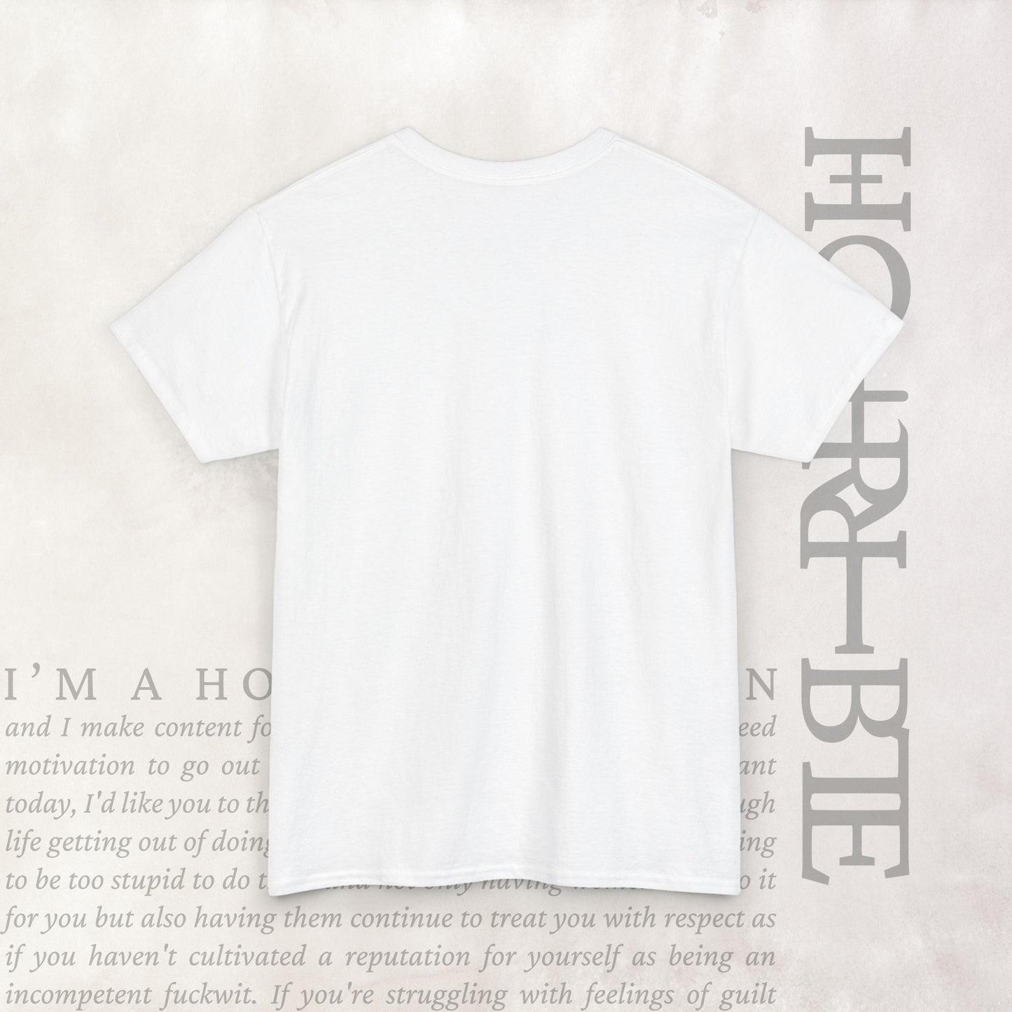 "Cryptically Horrible" - Heavy Cotton Tee