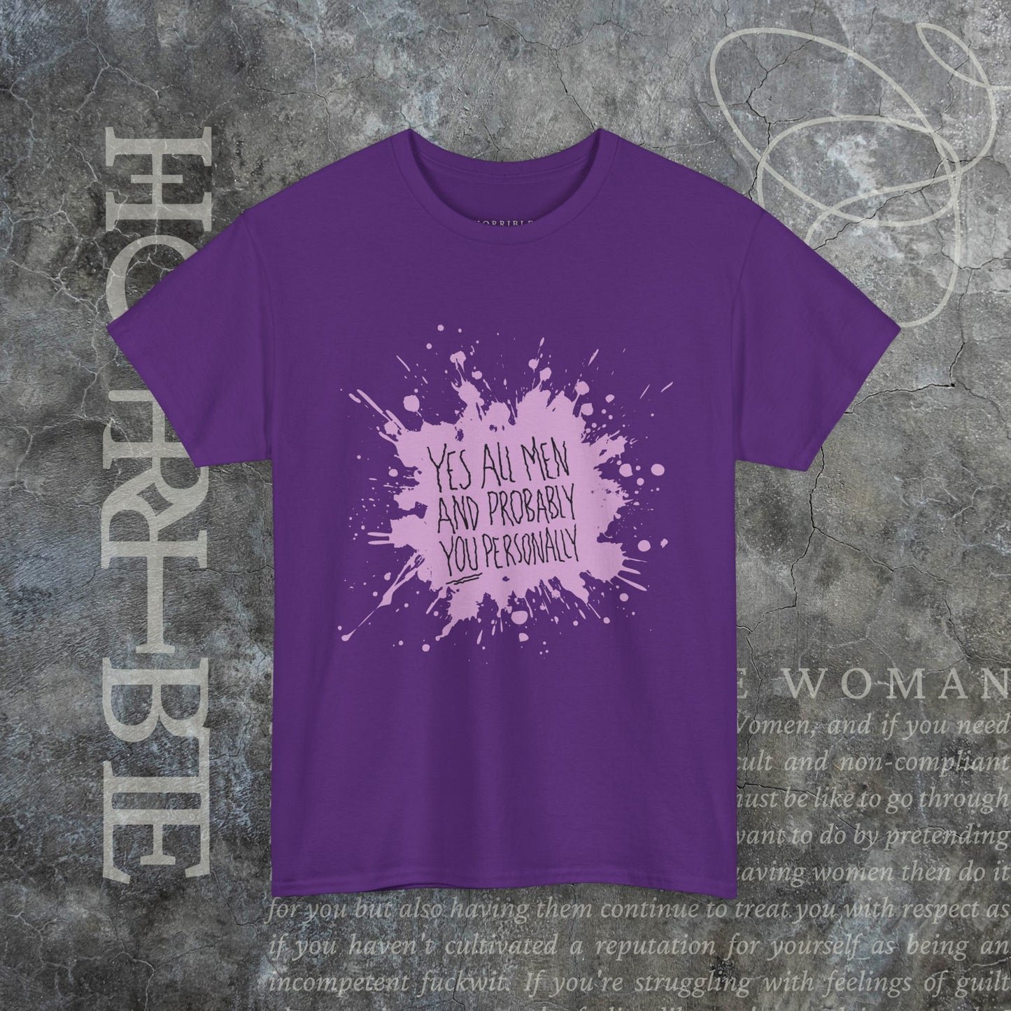 "Yes All Men" - Heavy Cotton Tee