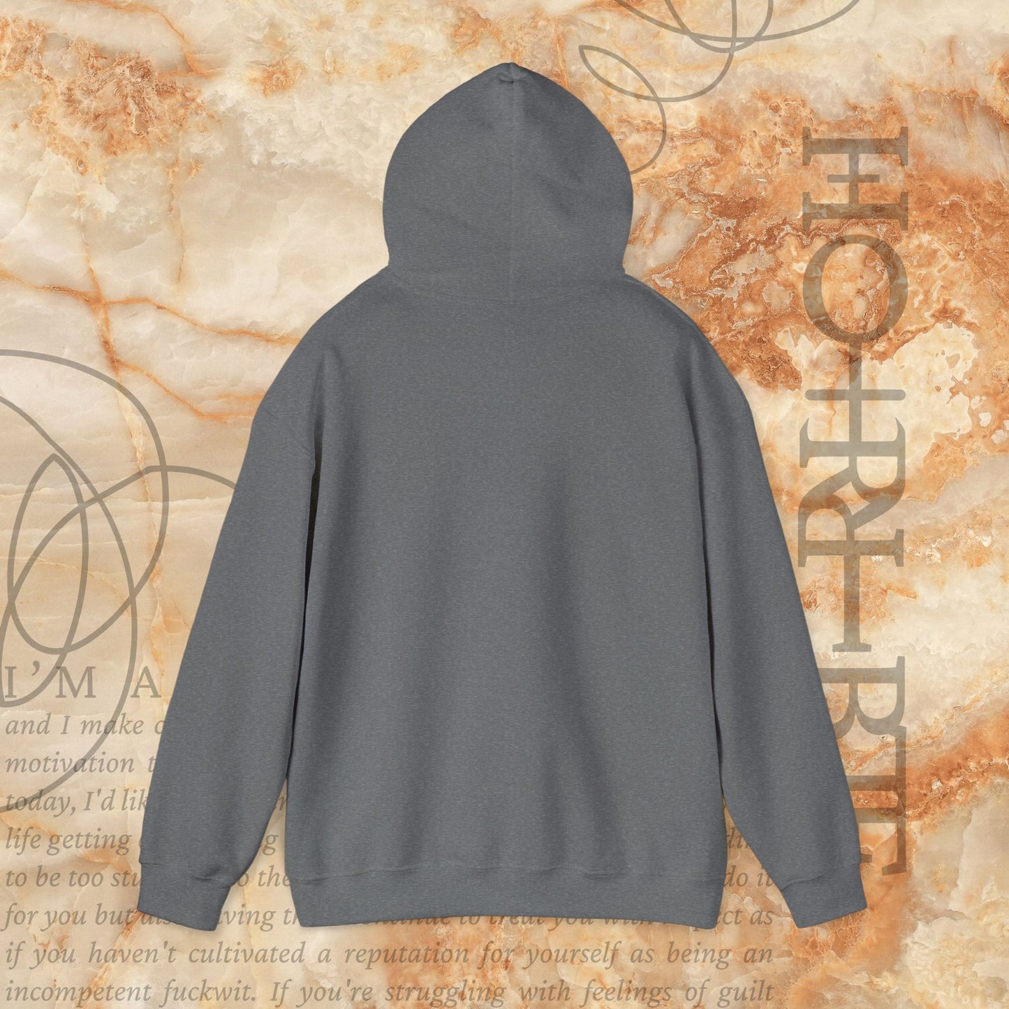 "Cryptically Horrible" - Cozy Hoodie