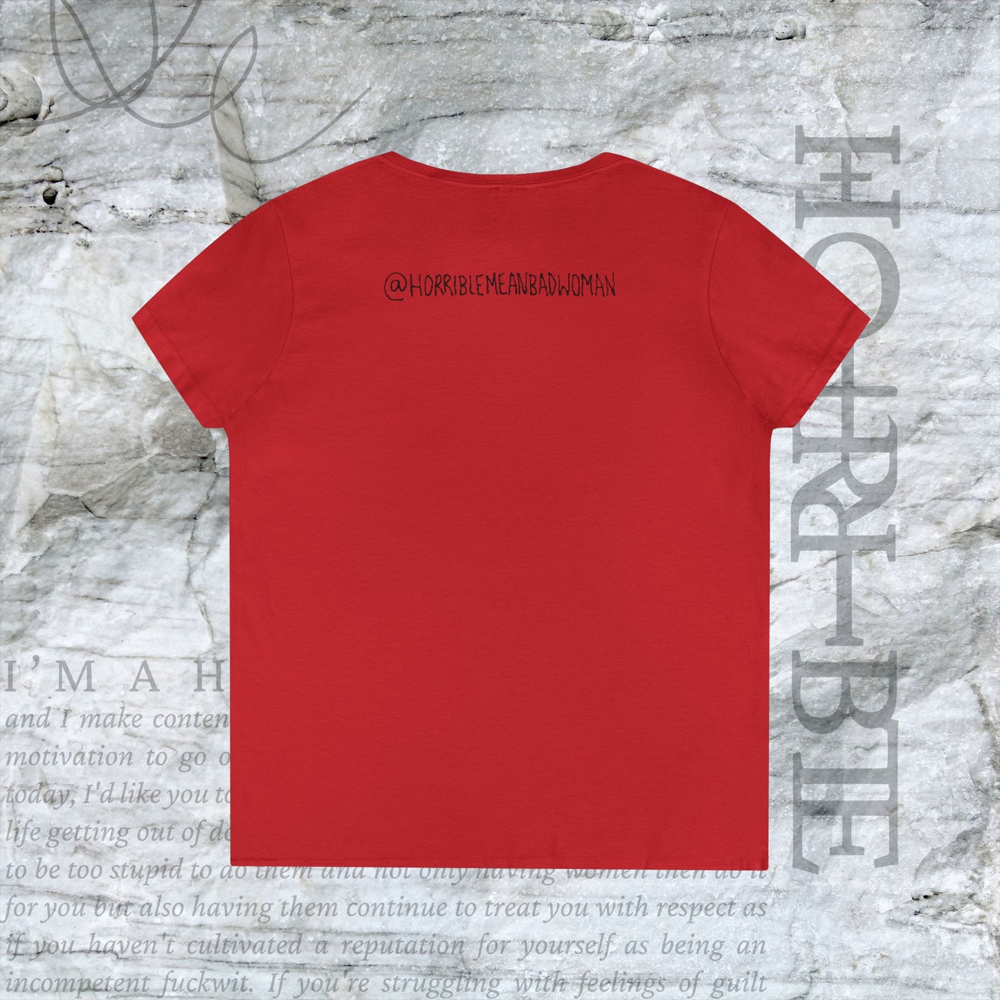 "Man's Best End" - V-Neck T-Shirt