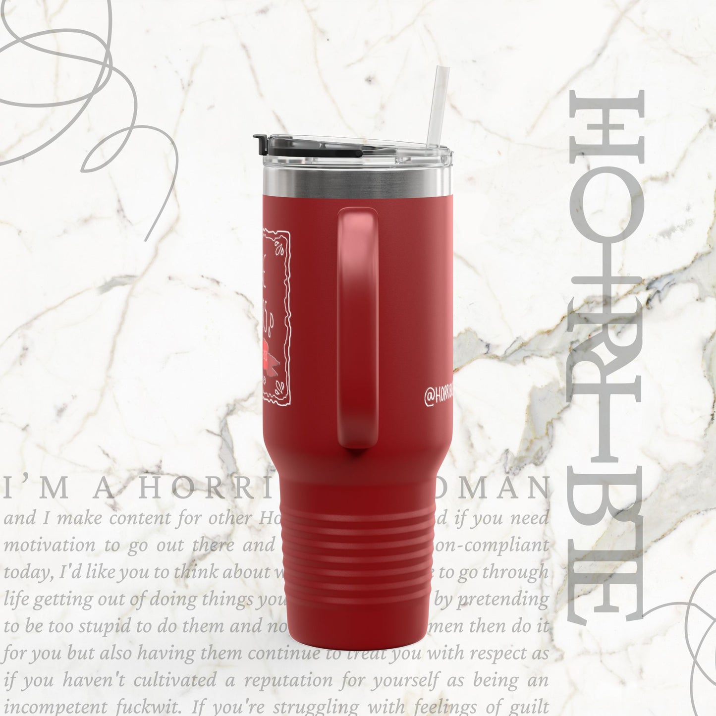 "Male Tears" - Insulated Travel Mug