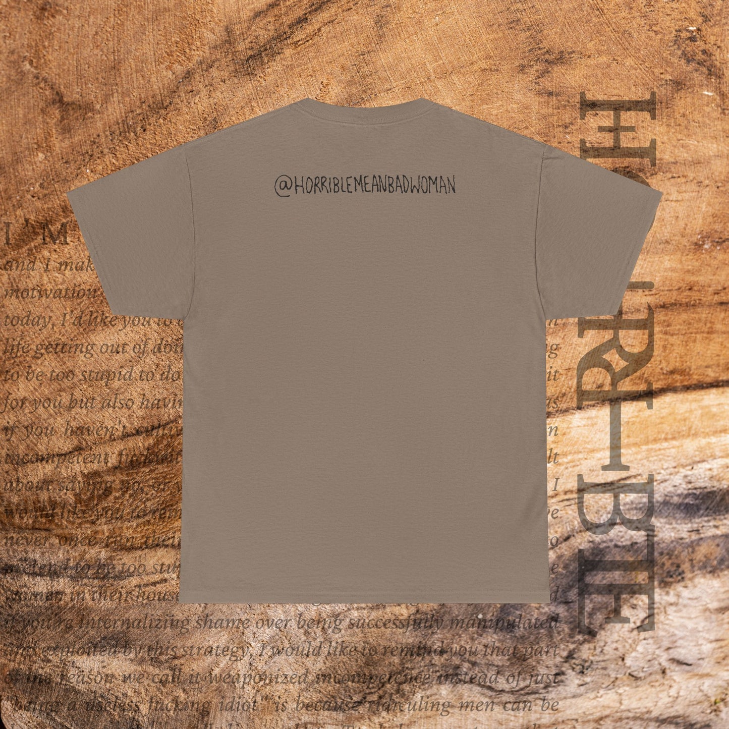 “Seasoned Crone” - Heavy Cotton Tee