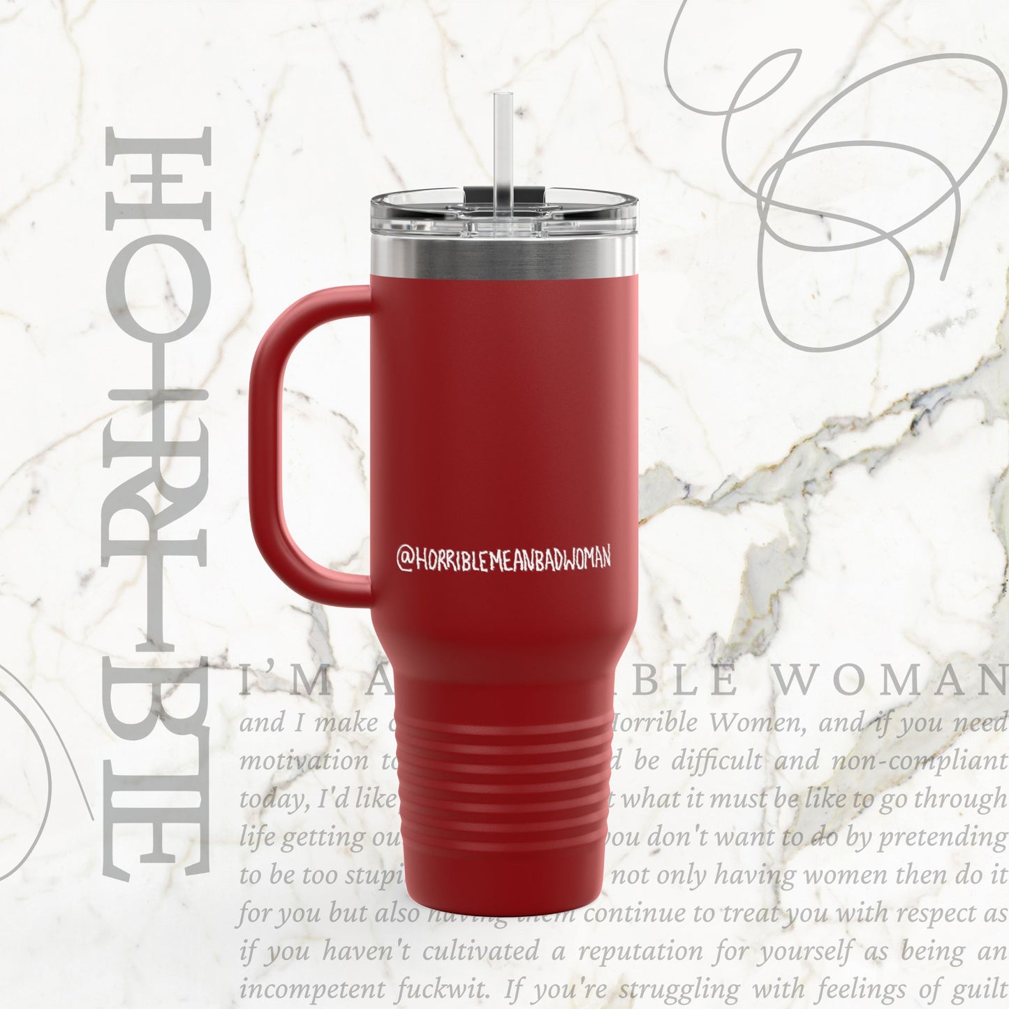 "Male Tears" - Insulated Travel Mug