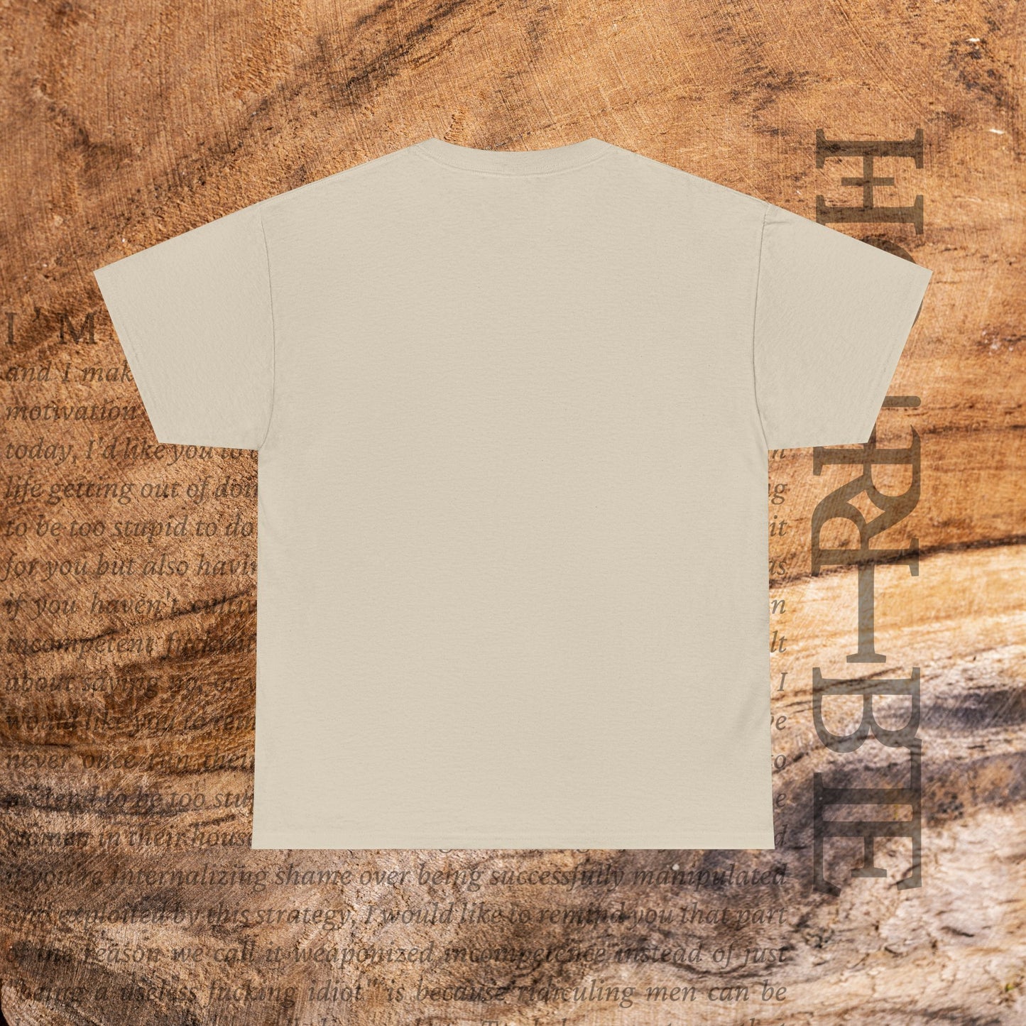 “Man’s Best End” - Heavy Cotton Tee