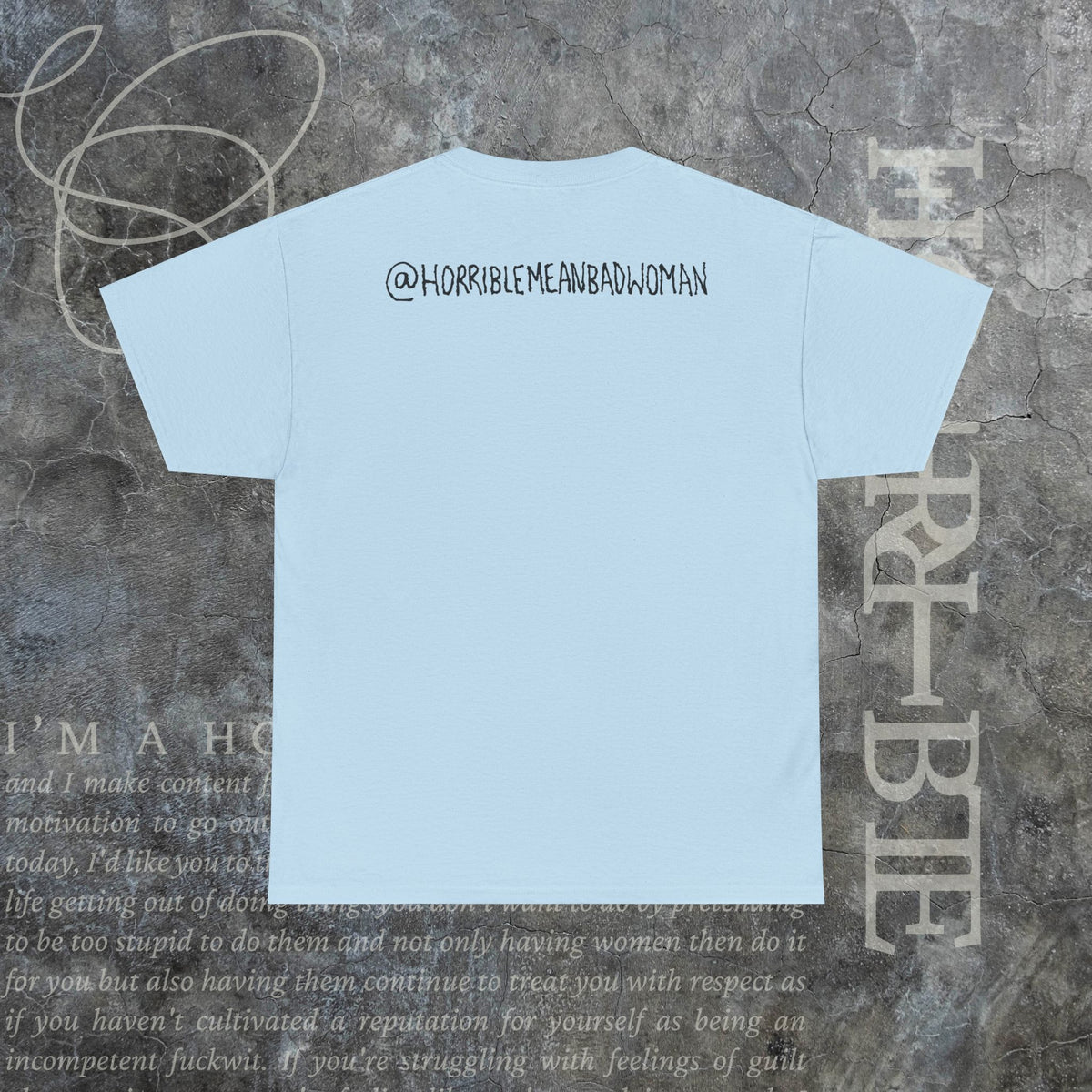 "You Should Smile More" - Heavy Cotton Tee
