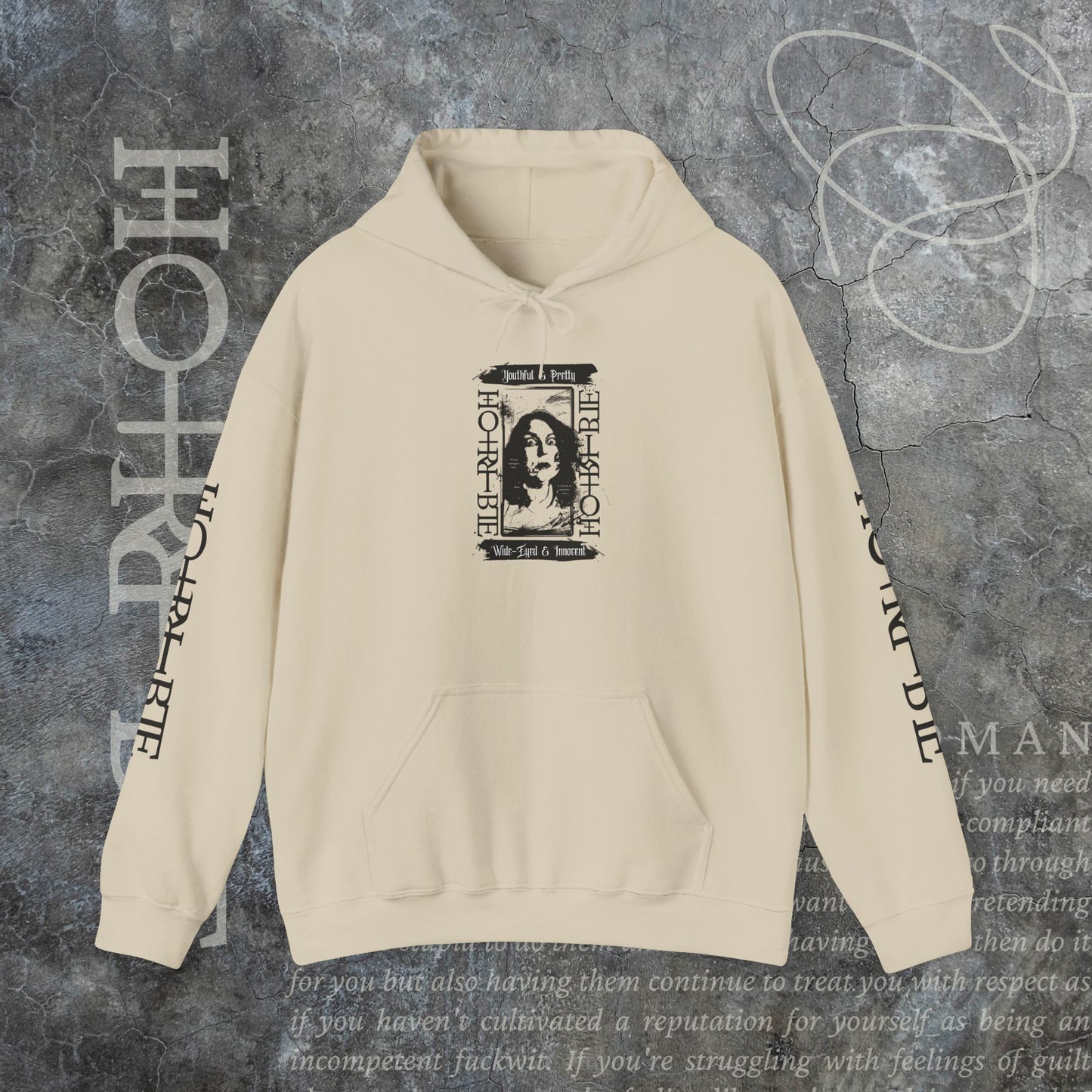 "Wide Eyed & Innocent" - Cozy Hoodie