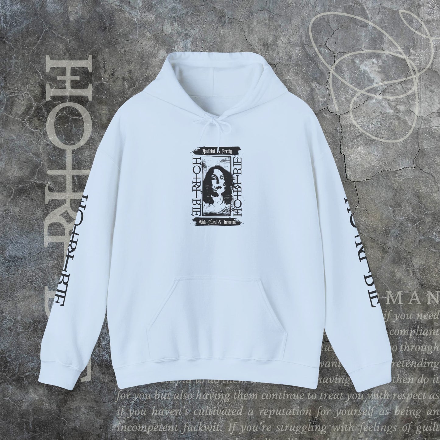 "Wide Eyed & Innocent" - Cozy Hoodie
