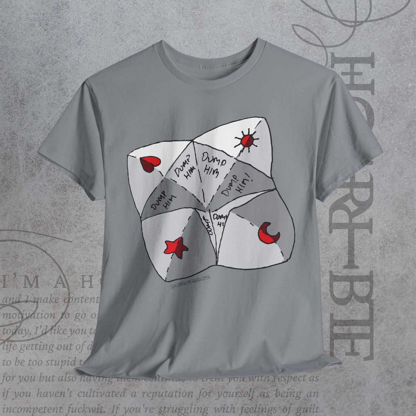 "Dump Him Chatterbox" - Heavy Cotton Tee