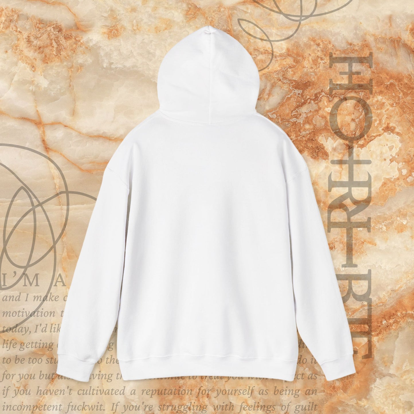 "Cryptically Horrible" - Cozy Hoodie