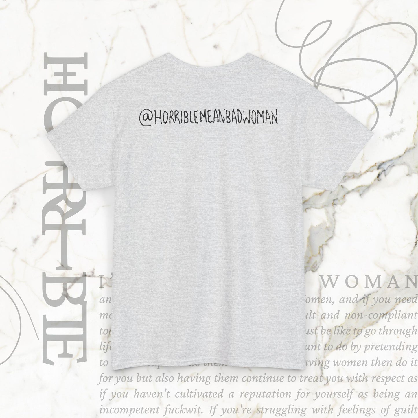 "Pathologically Untameable Shrew" - Heavy Cotton Tee