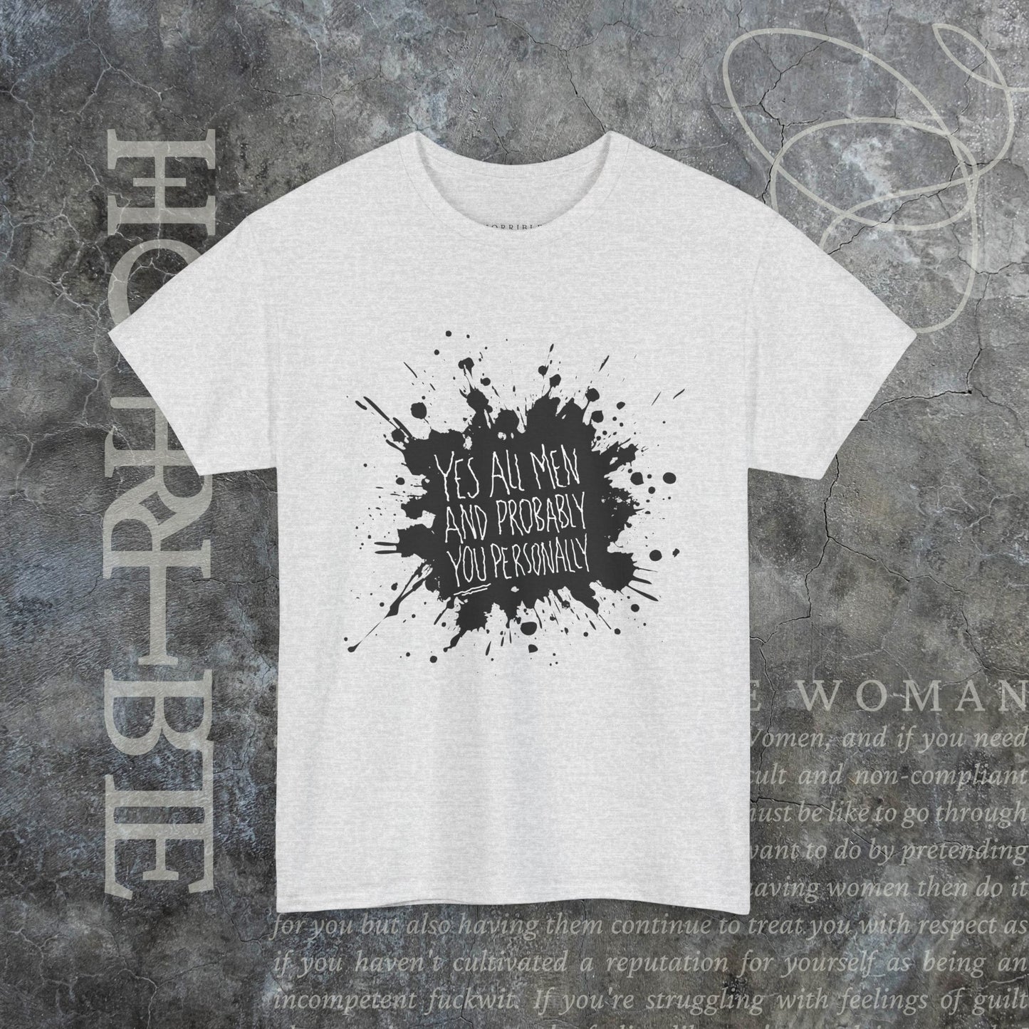"Yes All Men" - Heavy Cotton Tee