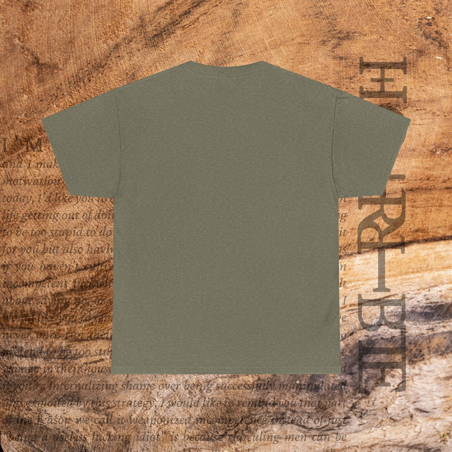 “Man’s Best End” - Heavy Cotton Tee