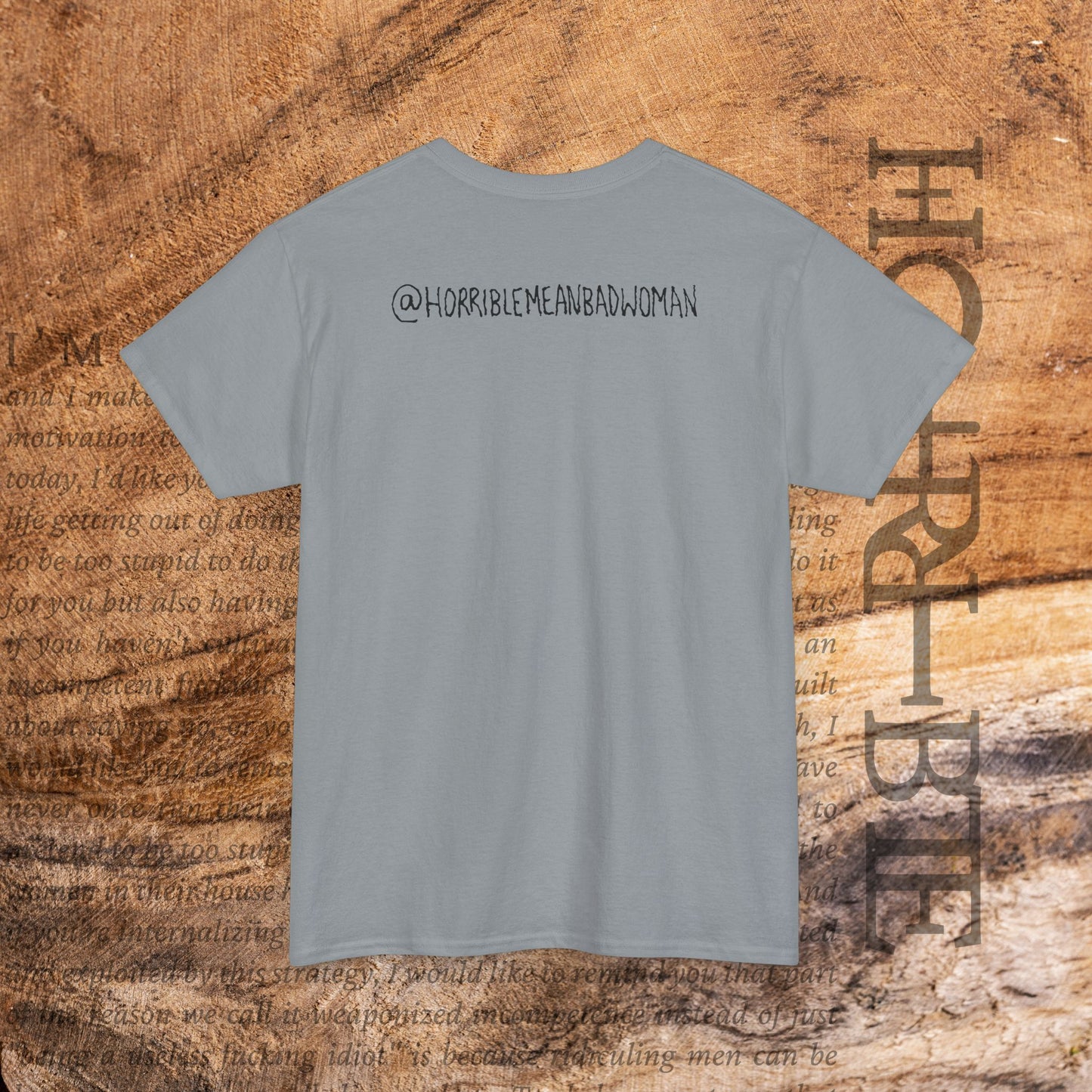 “Seasoned Crone” - Heavy Cotton Tee