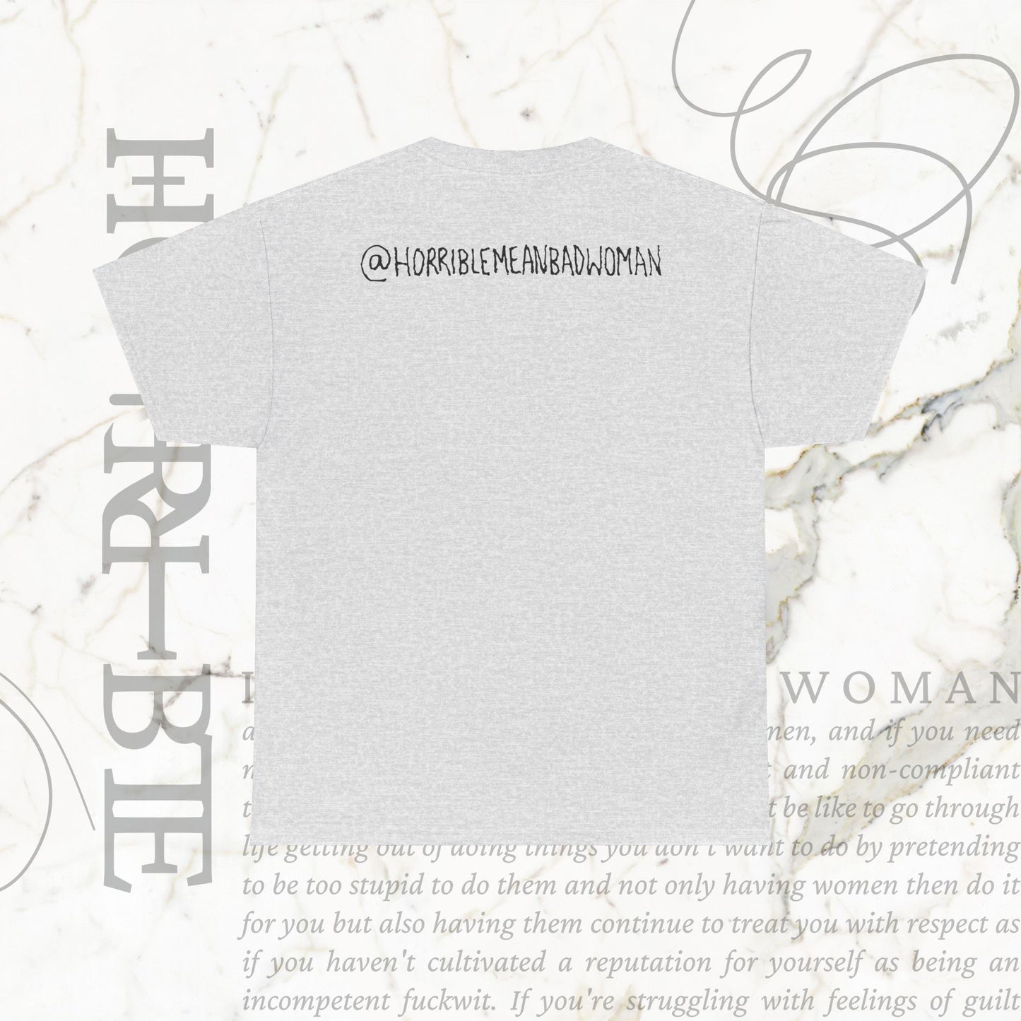 "Pathologically Untameable Shrew" - Heavy Cotton Tee