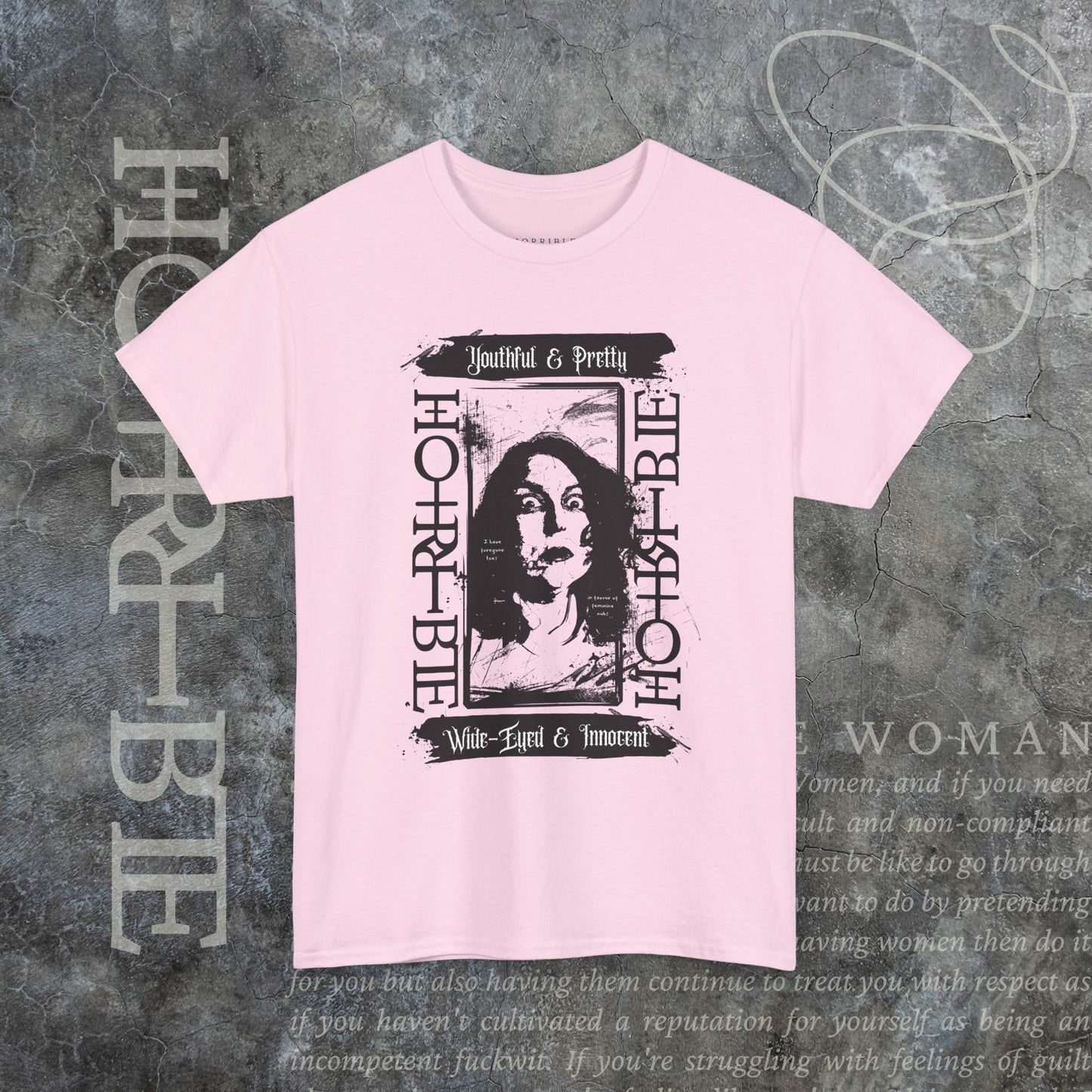 "Wide Eyed & Innocent" - Heavy Cotton Tee