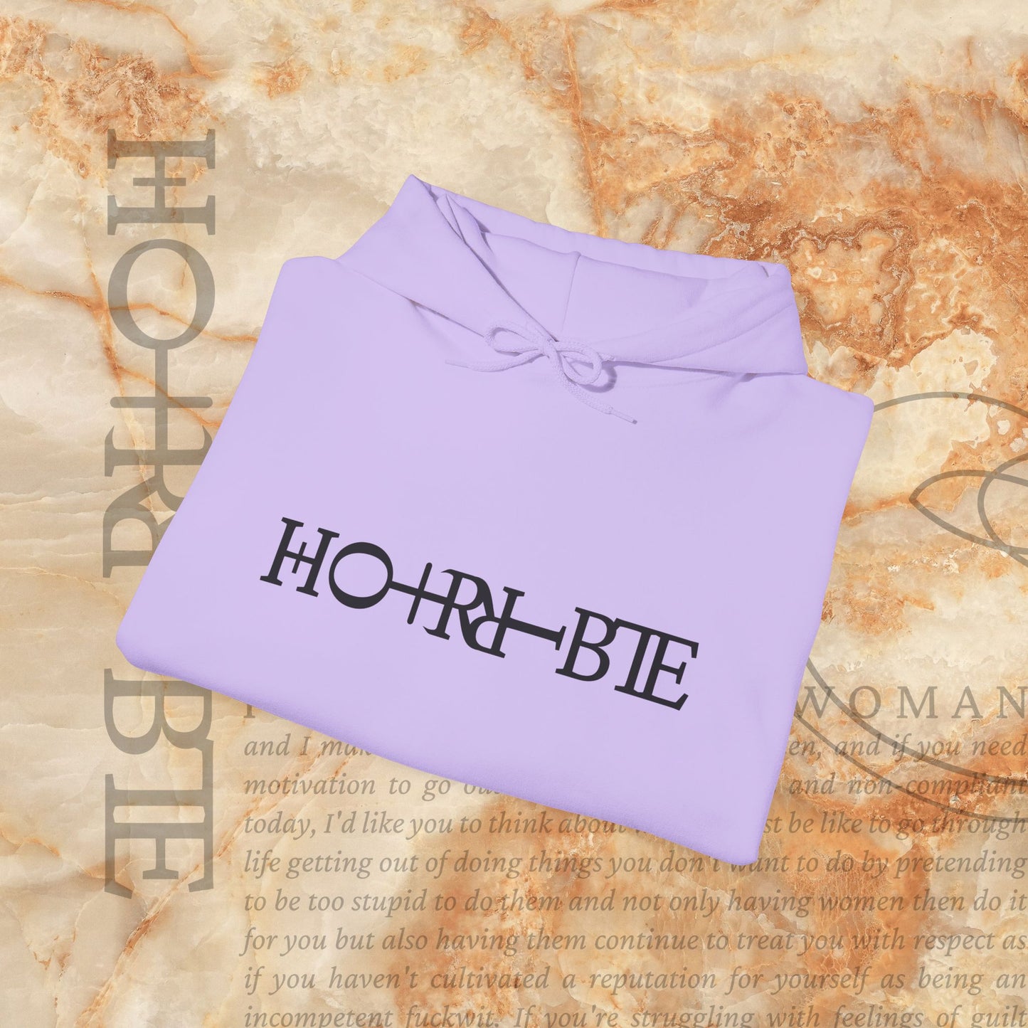 "Cryptically Horrible" - Cozy Hoodie