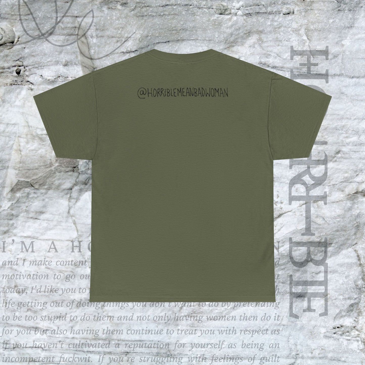 "Insufferable Hag” - Heavy Cotton Tee