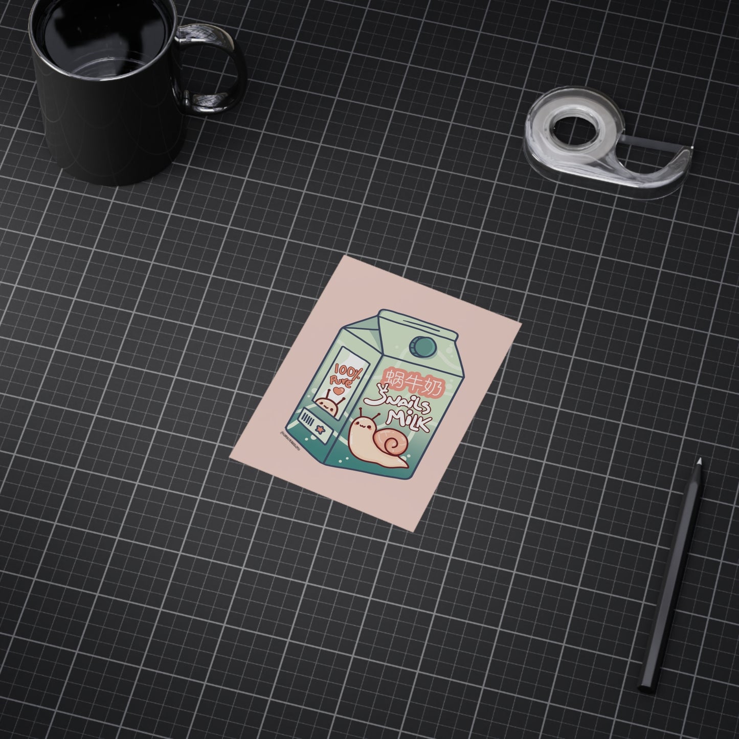 "Snail Milk" - Art Print