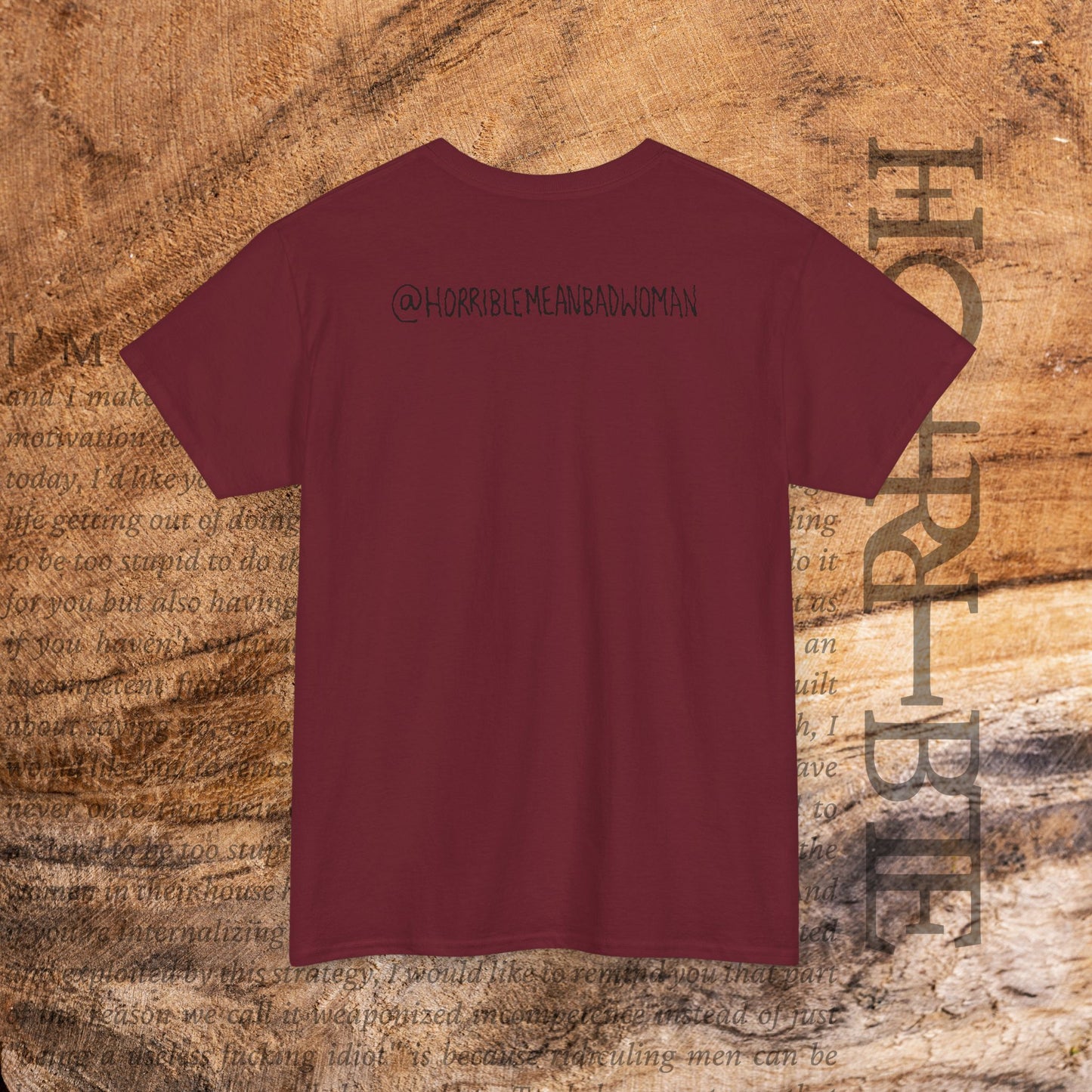 “Seasoned Crone” - Heavy Cotton Tee