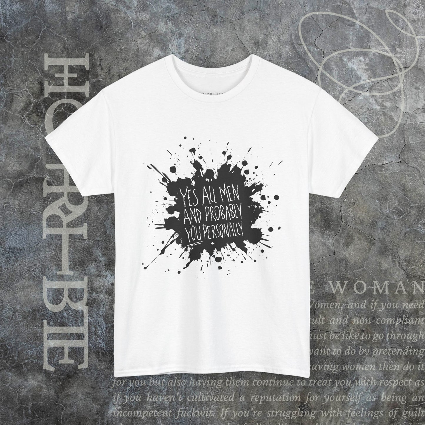 "Yes All Men" - Heavy Cotton Tee
