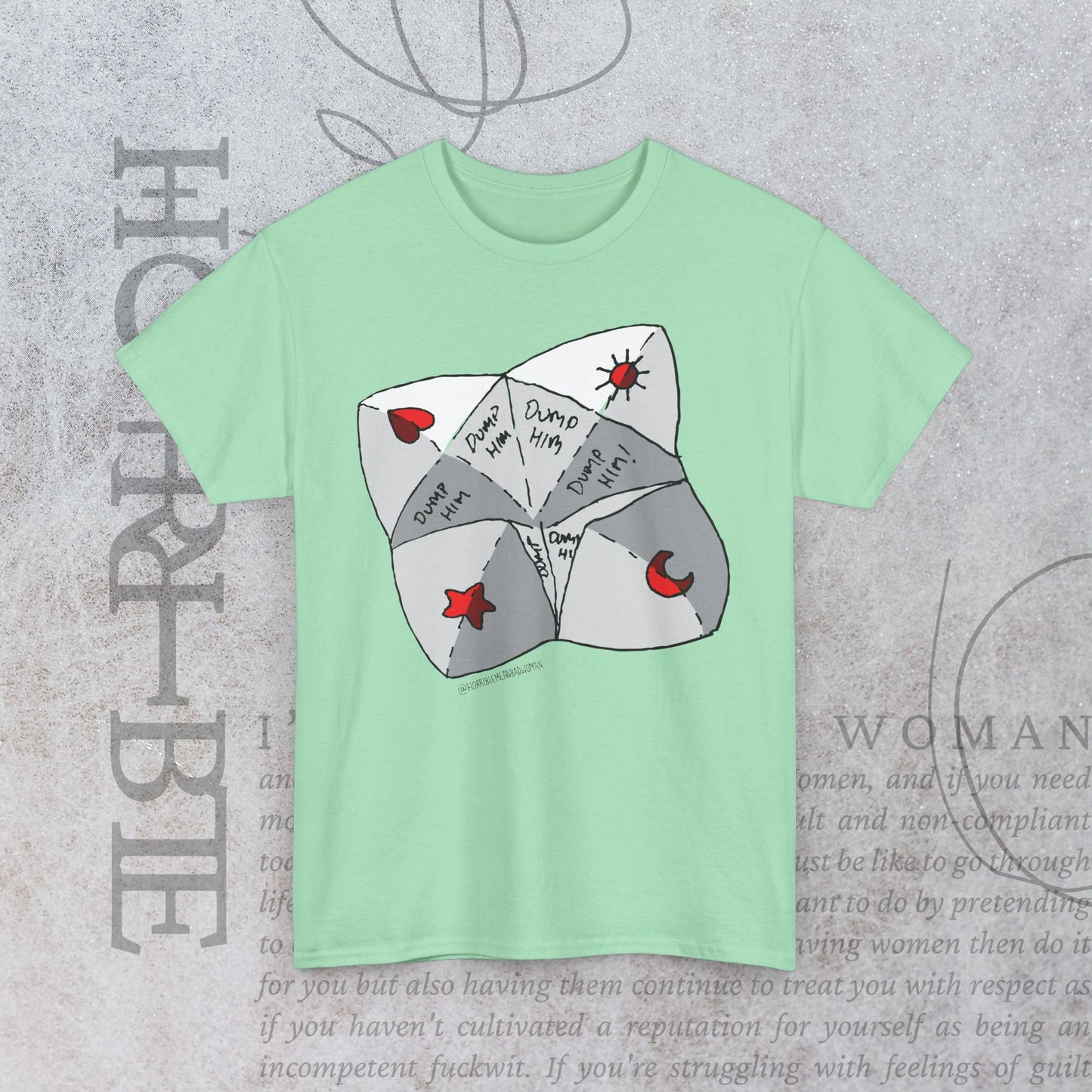 "Dump Him Chatterbox" - Heavy Cotton Tee