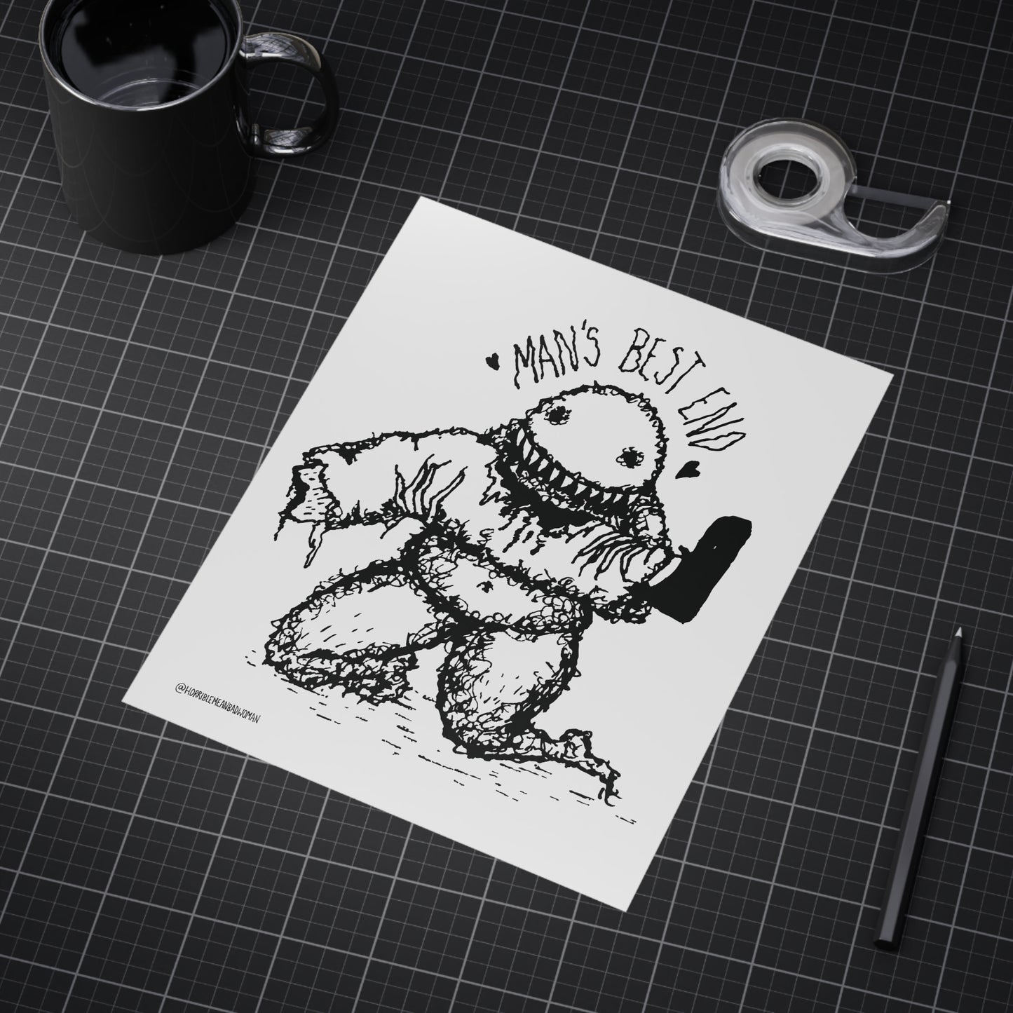 “Man’s Best End” - Art Print