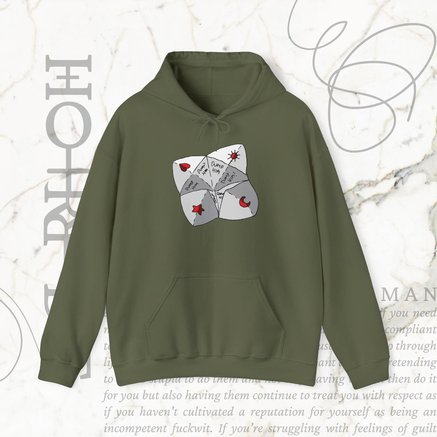 "Dump Him" - Cozy Hoodie