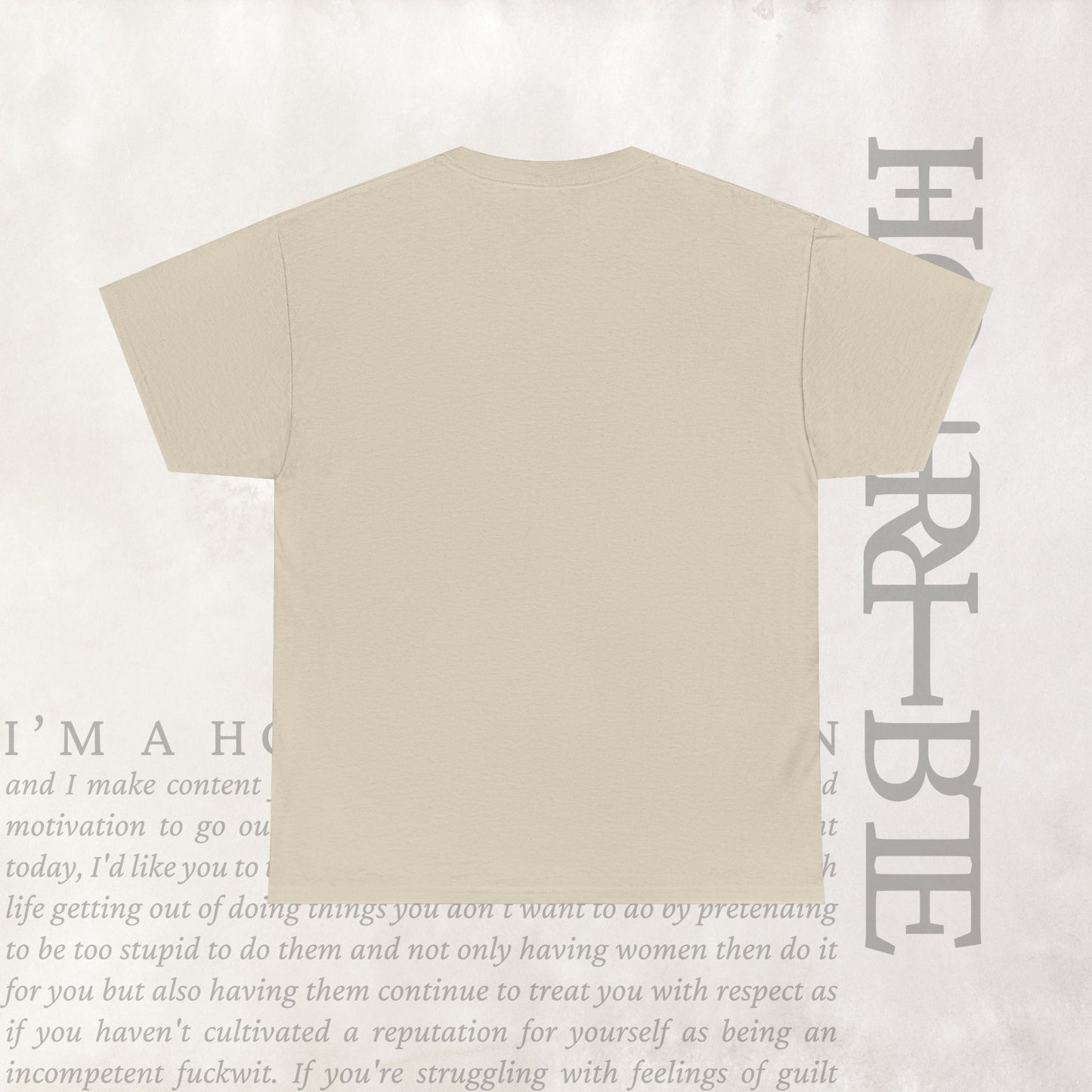 "Cryptically Horrible" - Heavy Cotton Tee