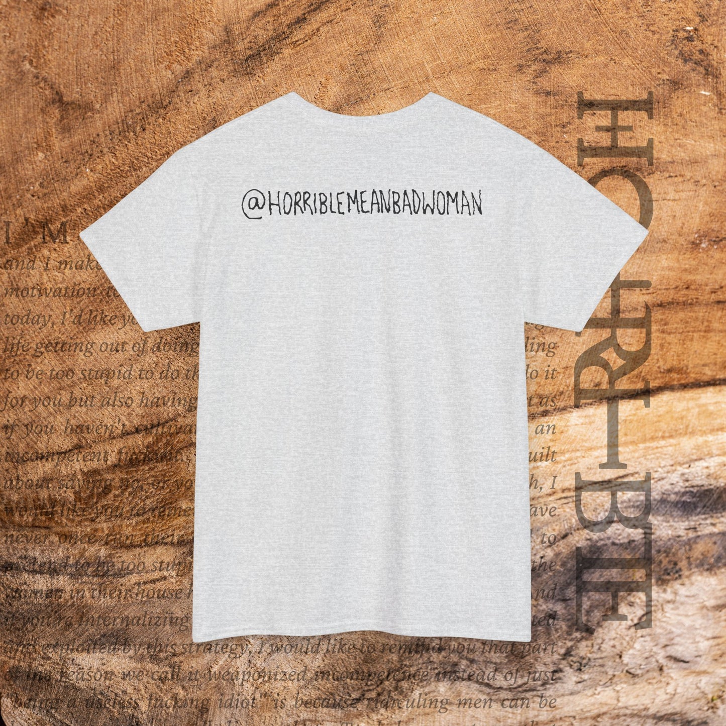 "Internalized Shame/Externalized Anger" - Heavy Cotton Tee