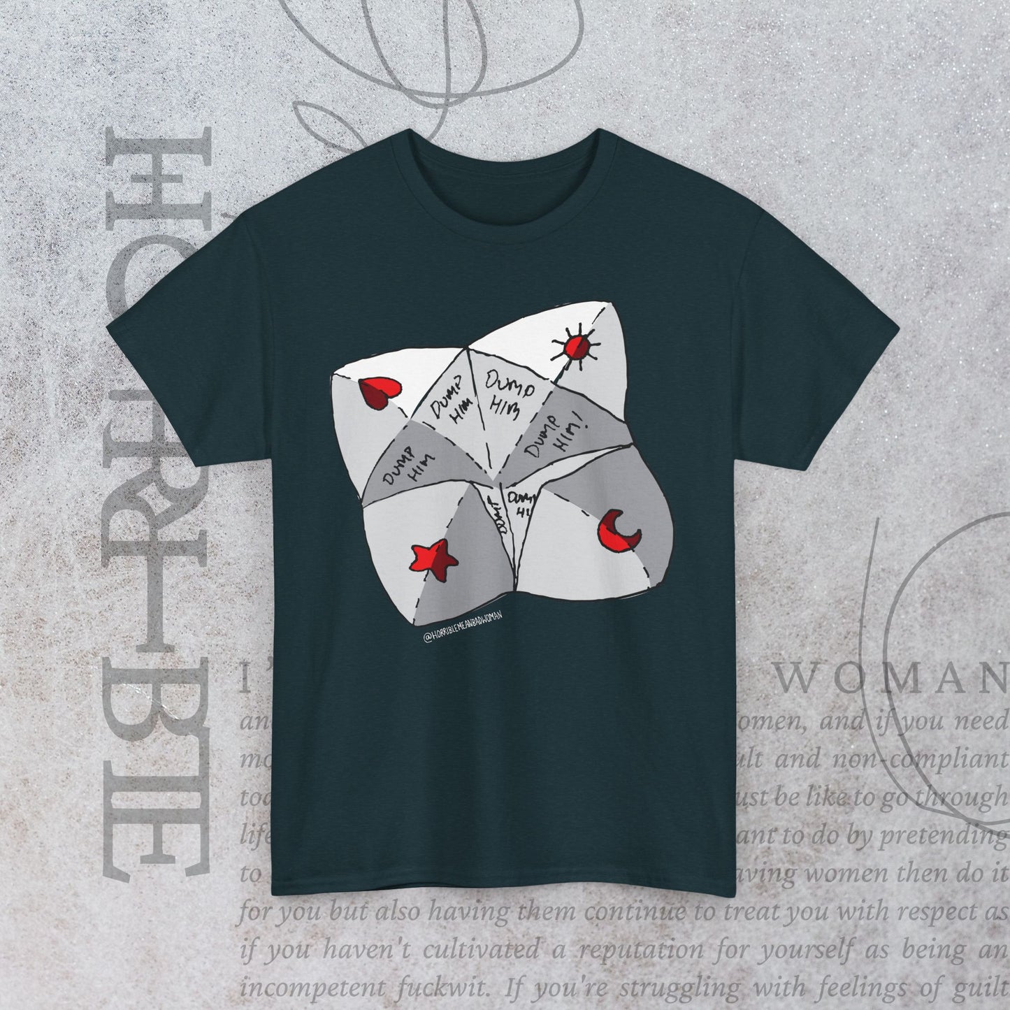 "Dump Him Chatterbox" - Heavy Cotton Tee