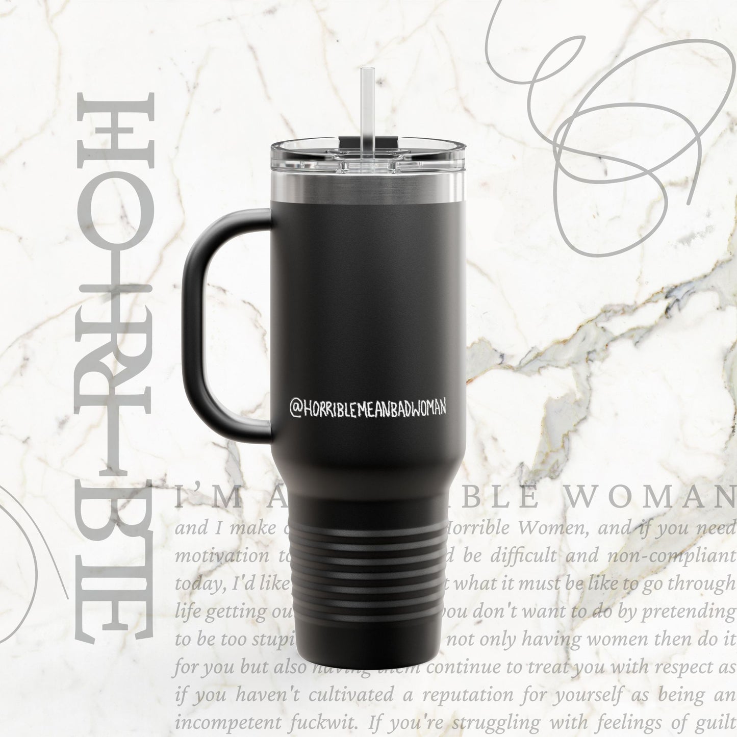 "Male Tears" - Insulated Travel Mug