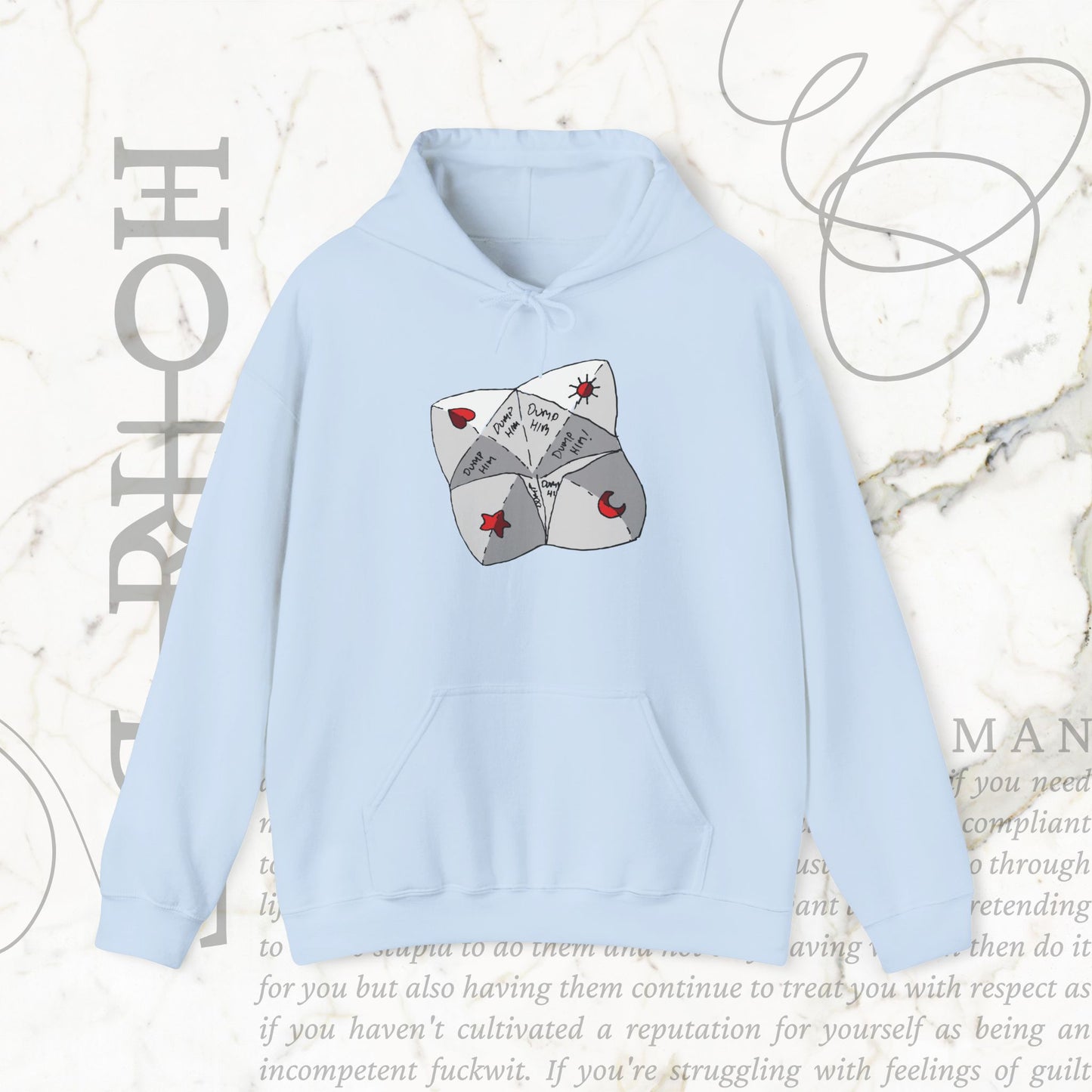 "Dump Him" - Cozy Hoodie