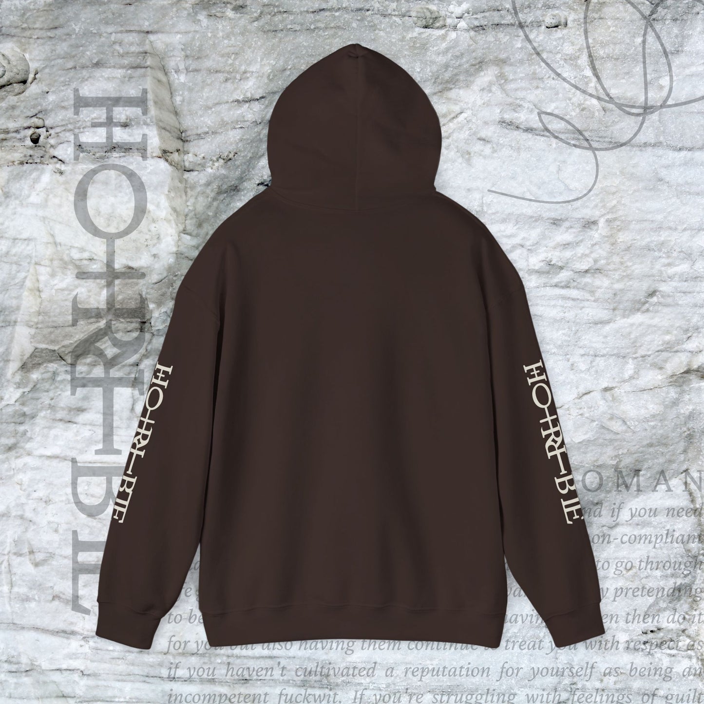 "The Original Horrible Mean Bad Woman” - Cozy Hoodie