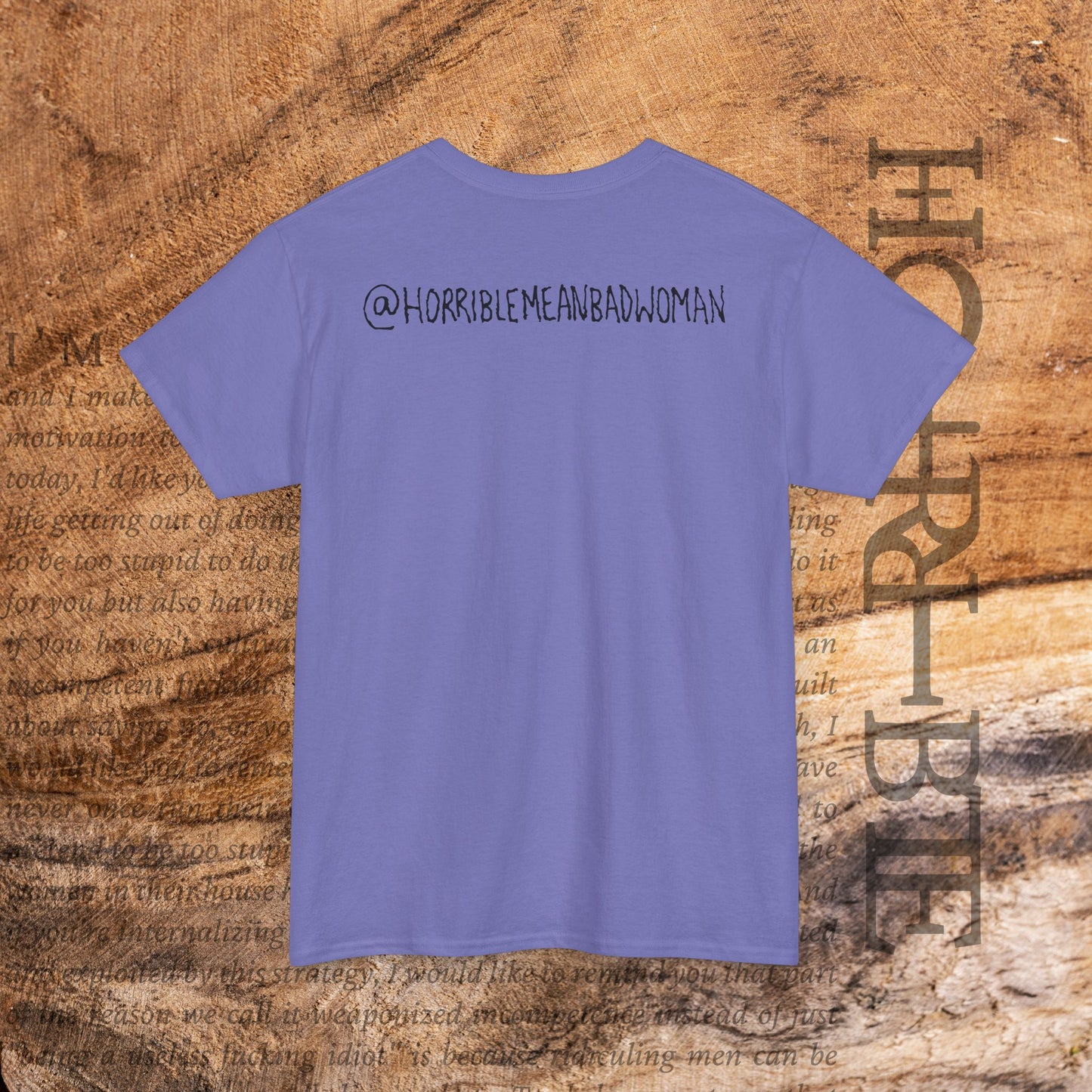 "Internalized Shame/Externalized Anger" - Heavy Cotton Tee