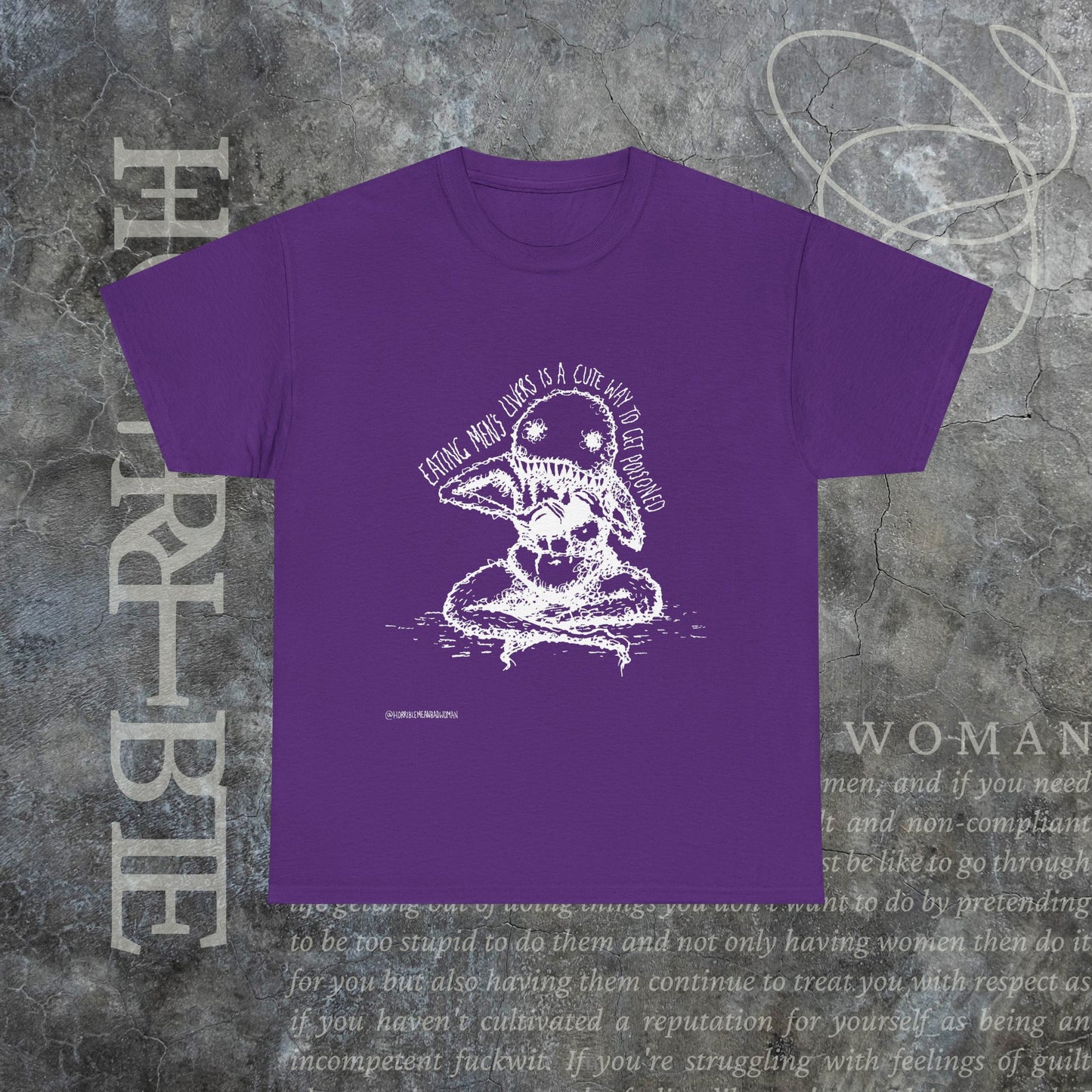 "A Cute Way To Get Poisoned" - Heavy Cotton Tee