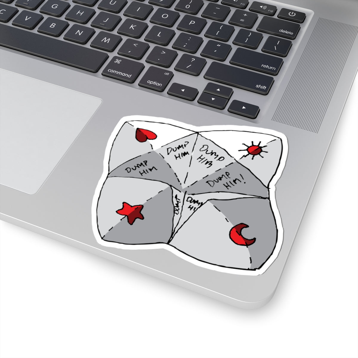 "Dump Him Chatterbox" - Kiss-Cut Sticker