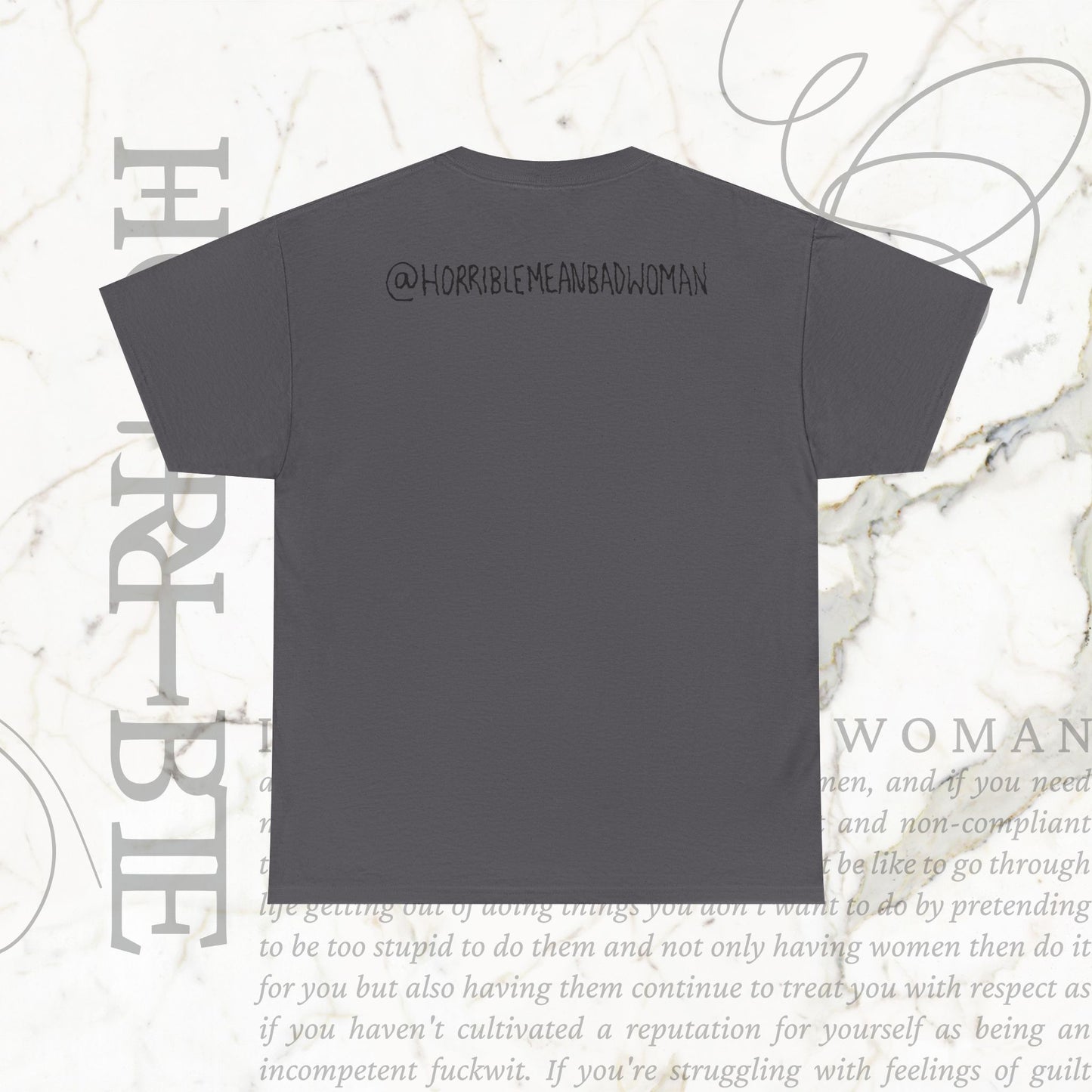 "Pathologically Untameable Shrew" - Heavy Cotton Tee