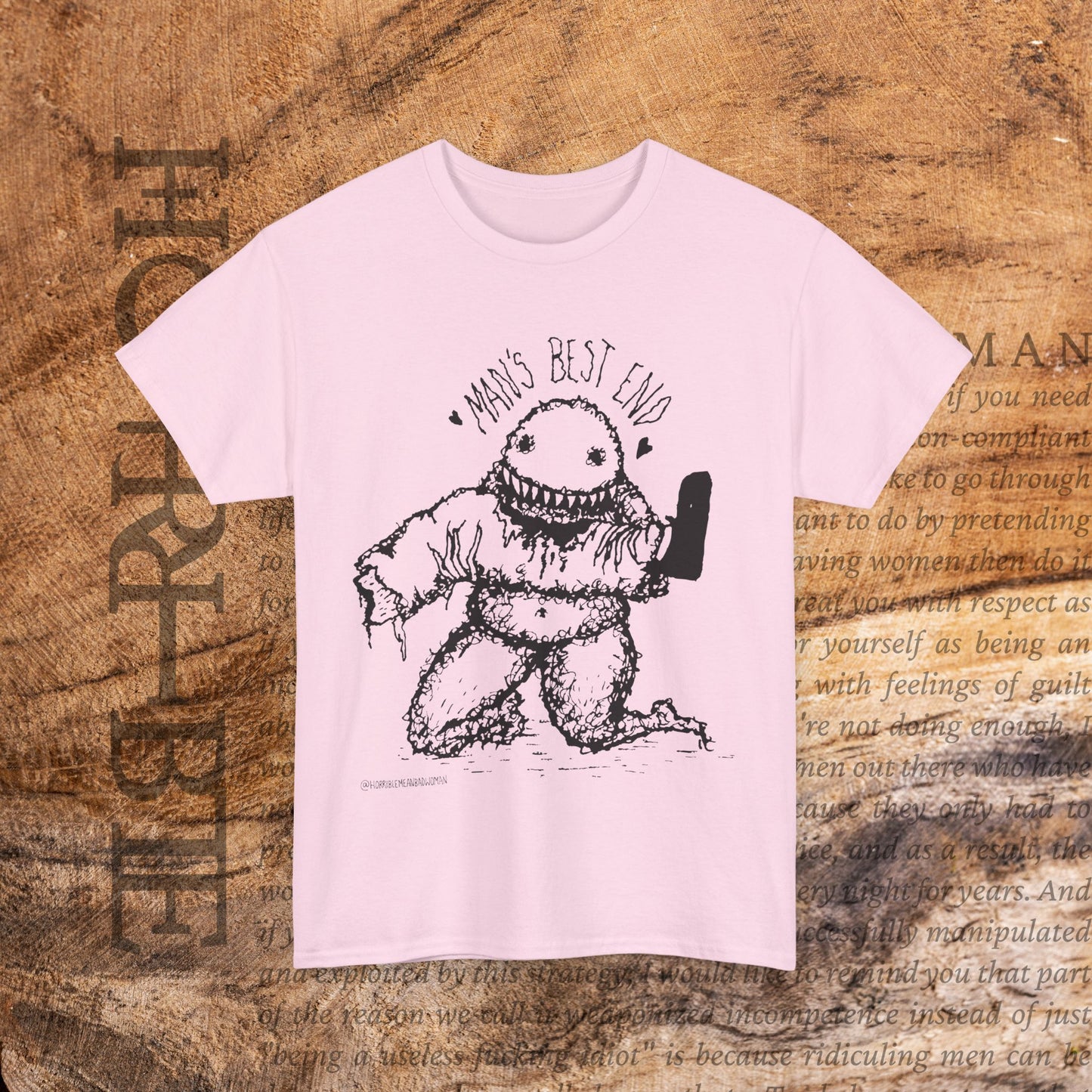“Man’s Best End” - Heavy Cotton Tee