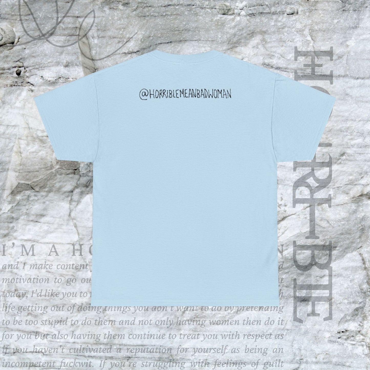 "Insufferable Hag” - Heavy Cotton Tee