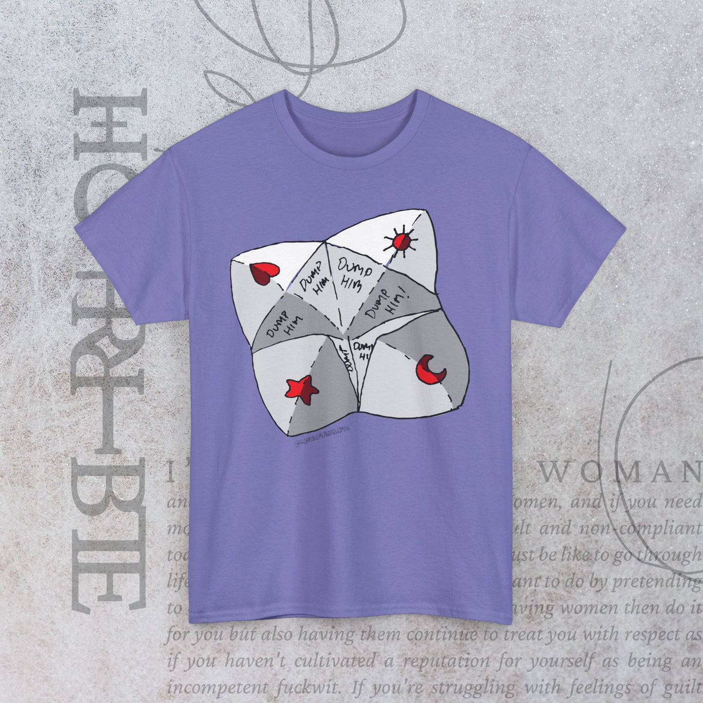 "Dump Him Chatterbox" - Heavy Cotton Tee